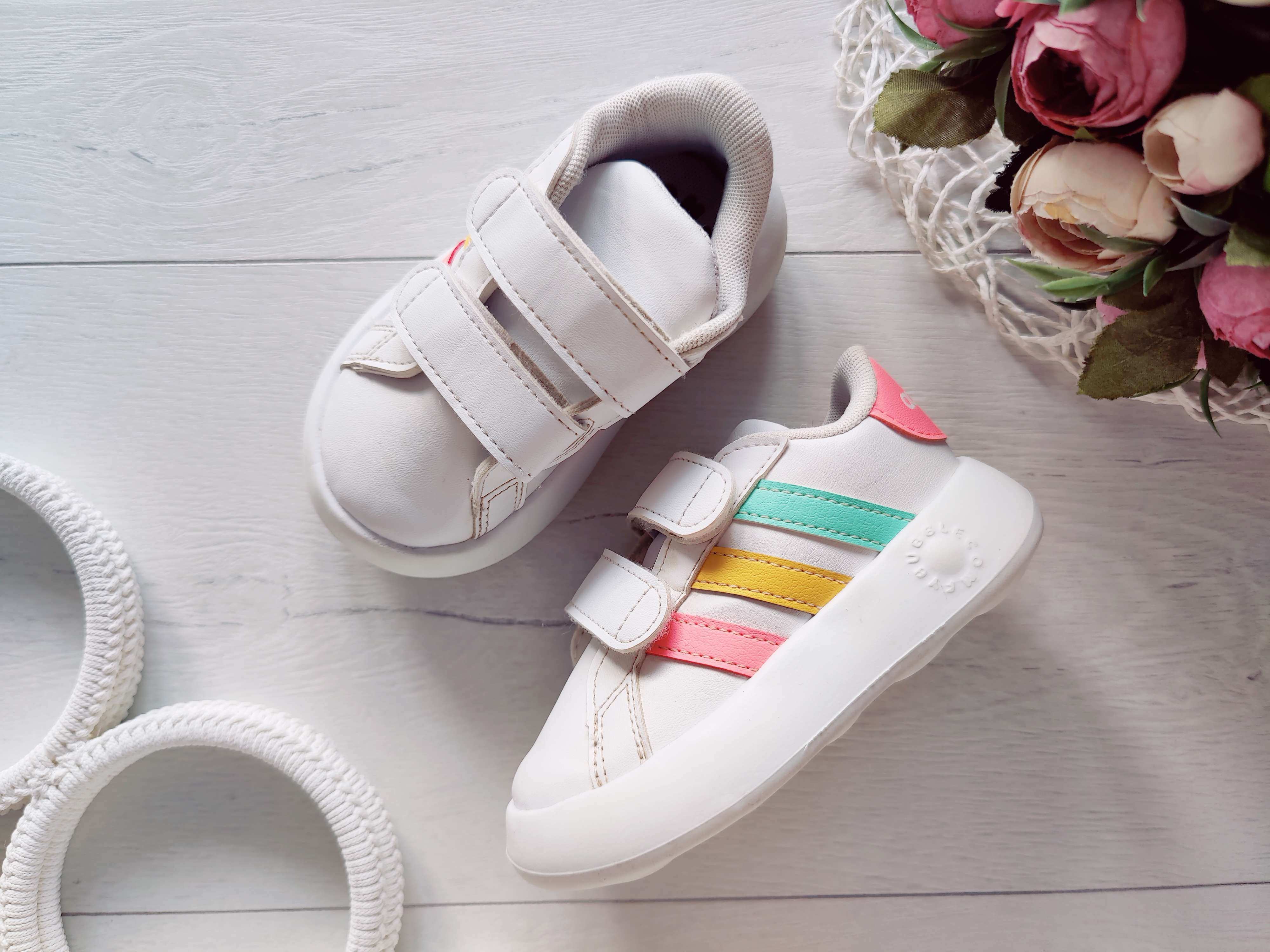 21 (13,5 см) Шкіряні кросівки на липучках