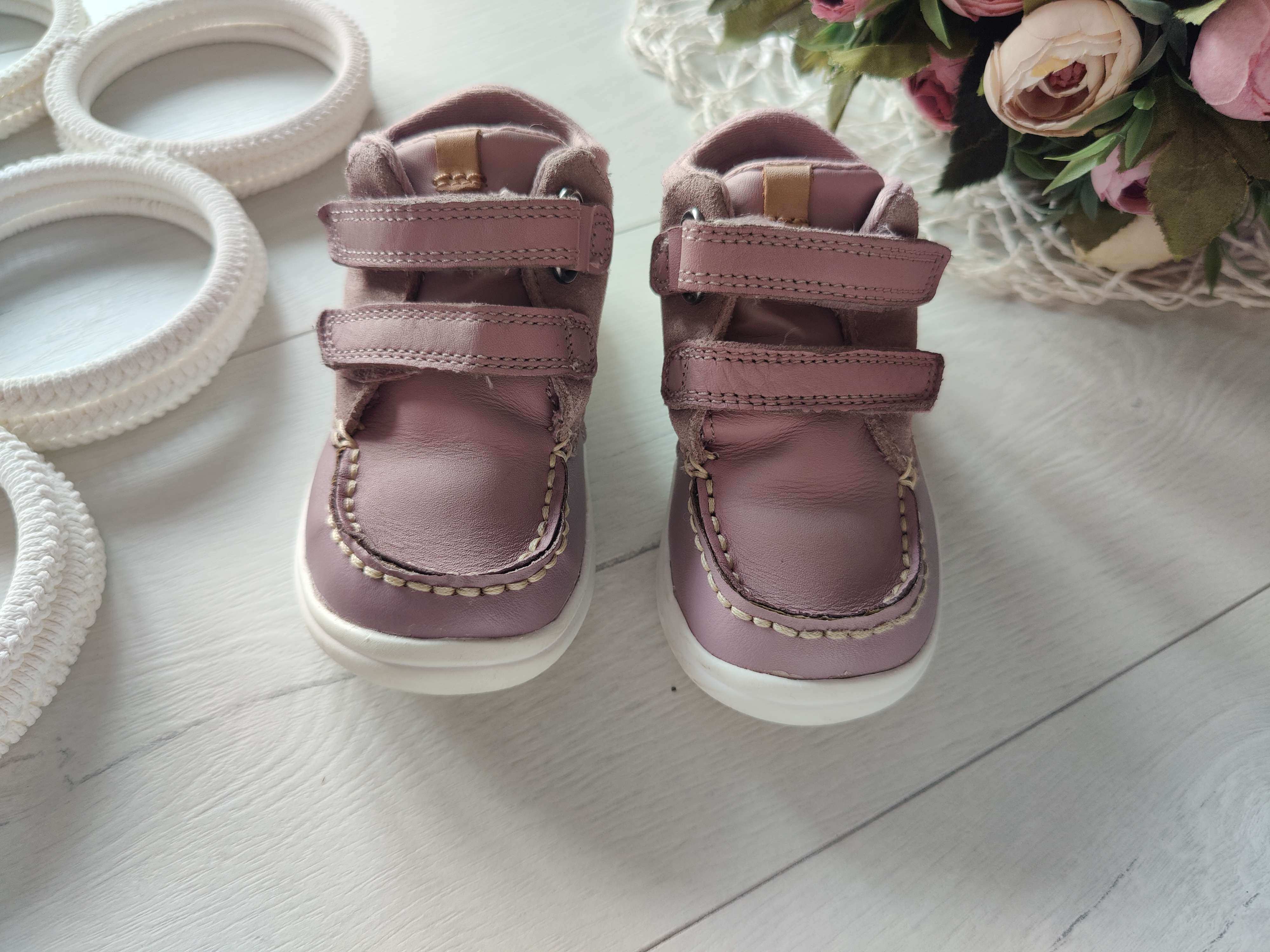 22 (14 см) №1 Шкіряні демісезонні черевики для дівчинки