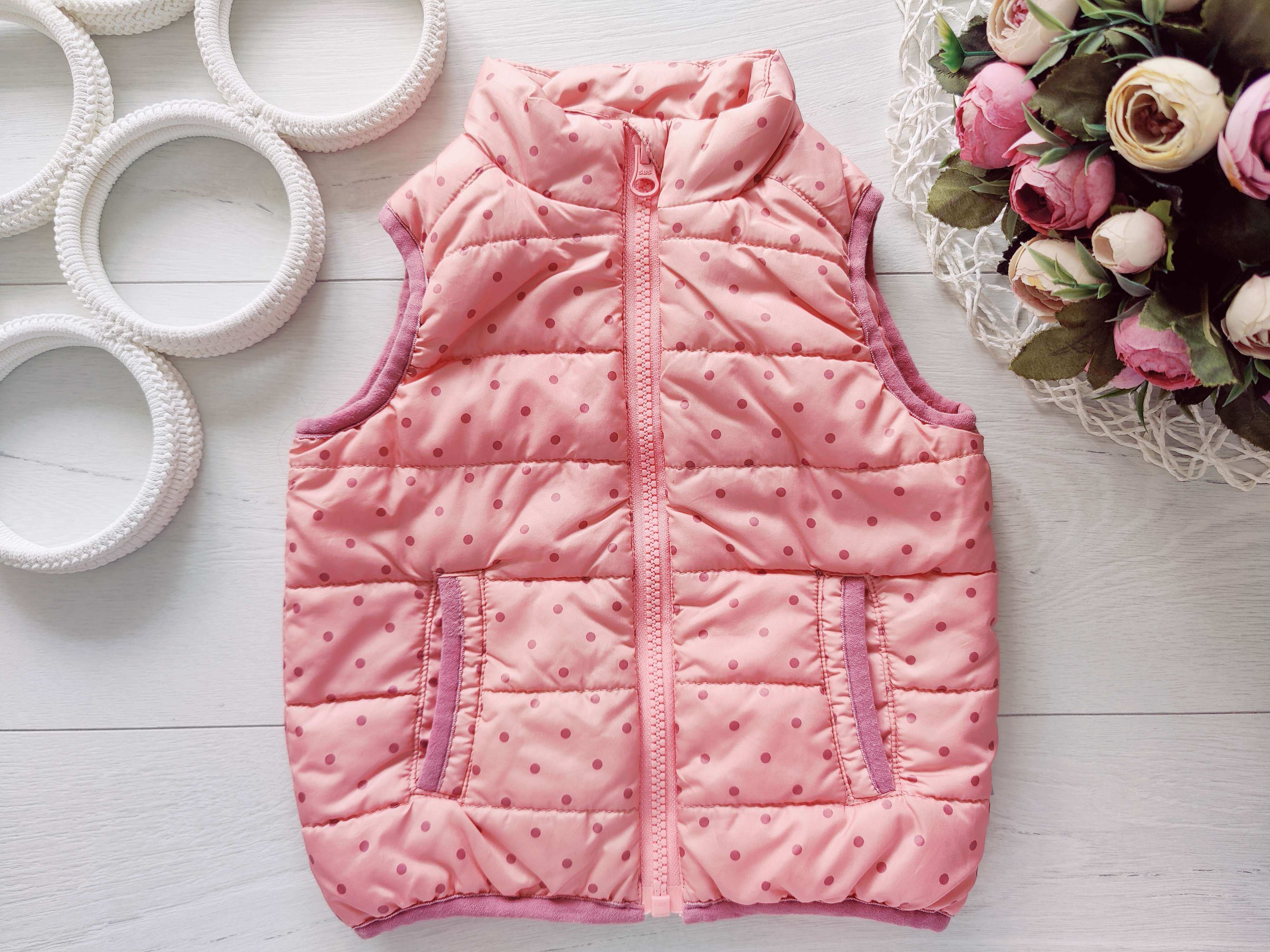 зріст 74, Тепла жилетка на синтепоні