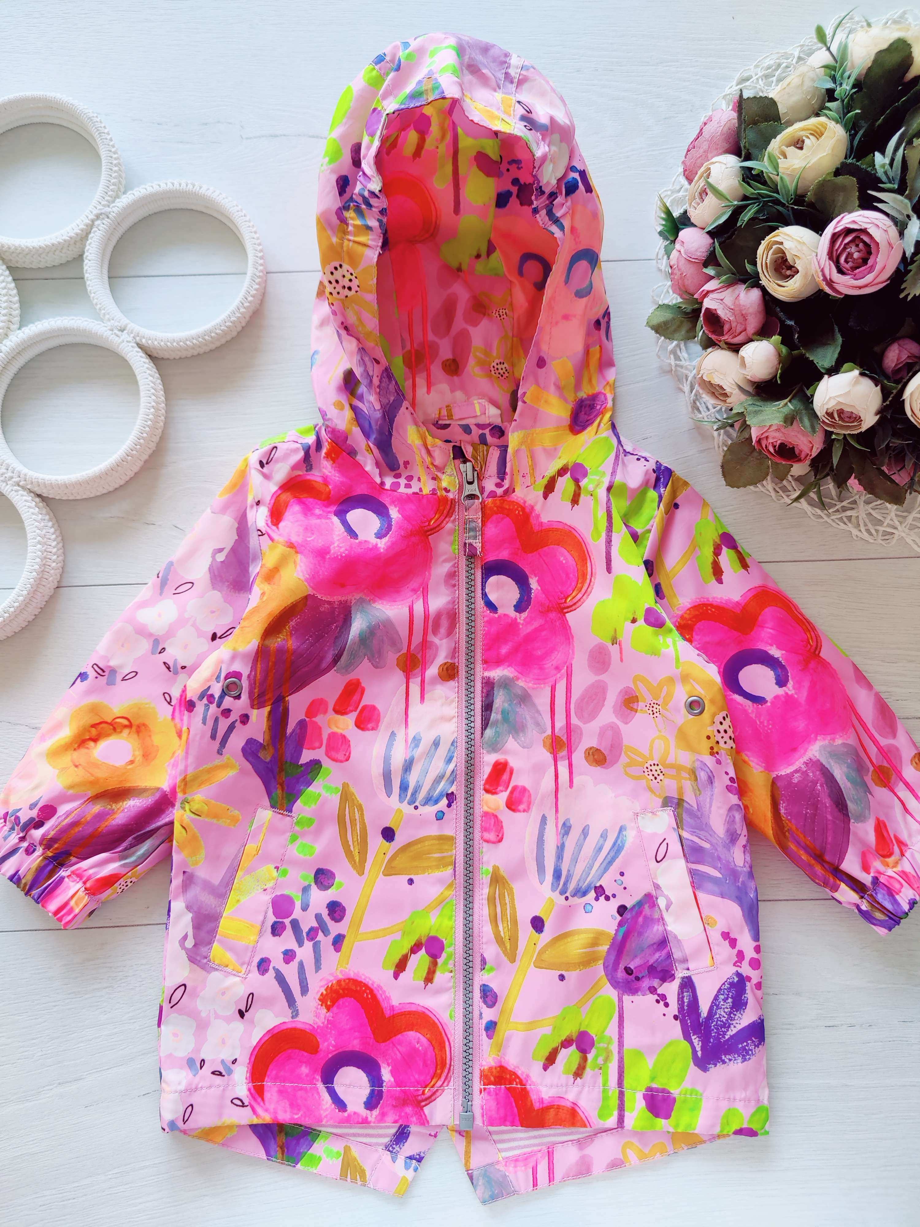 9,12 міс, зріст 80 Вітрівка на х\б підкладці