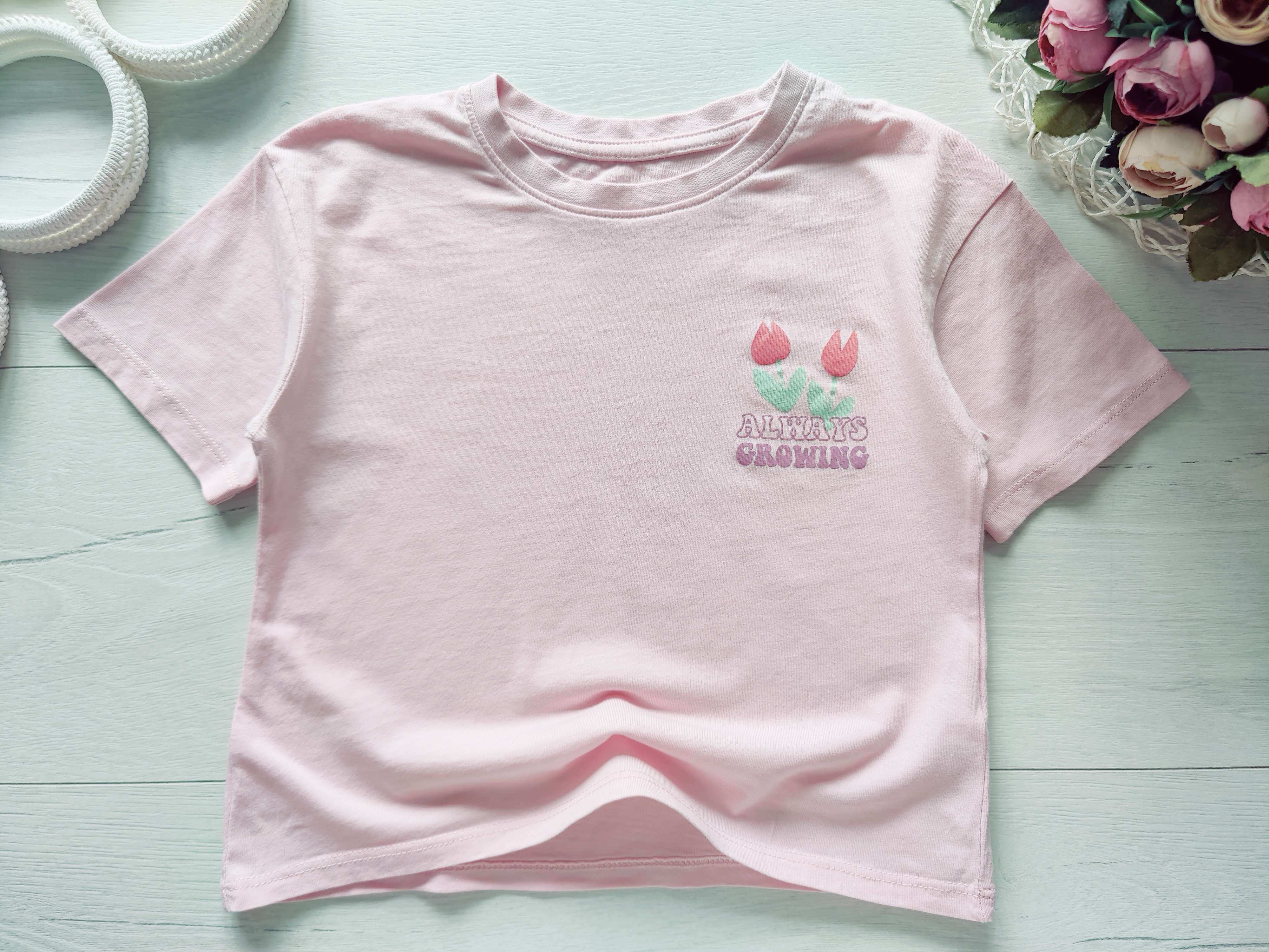 5,6 лет, рост 116 Футболка оверсайз