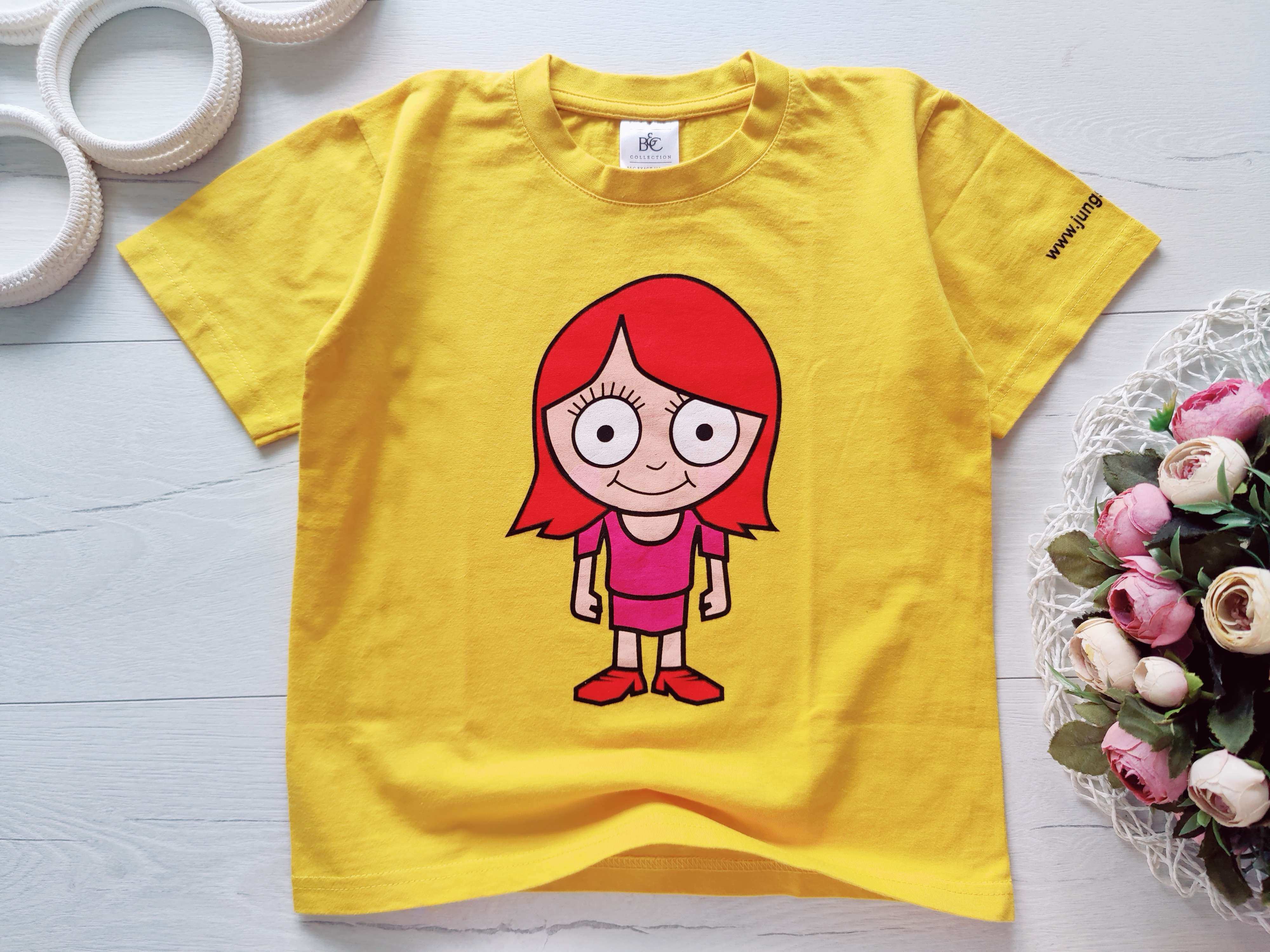 5,6 років, зріст 110,116 Футболка для дівчинки