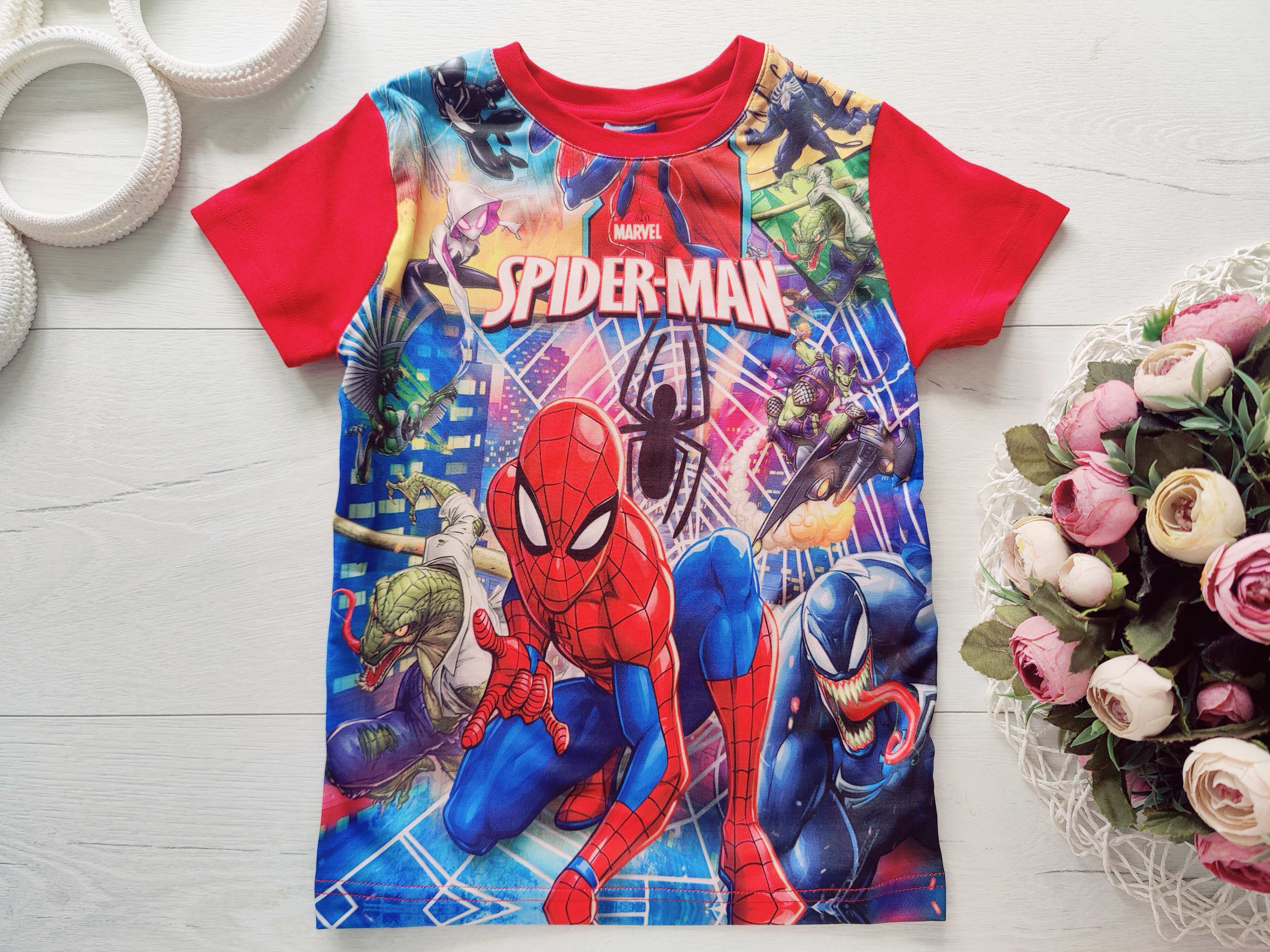 2,3 роки, зріст 92,98 Футболка людина павук