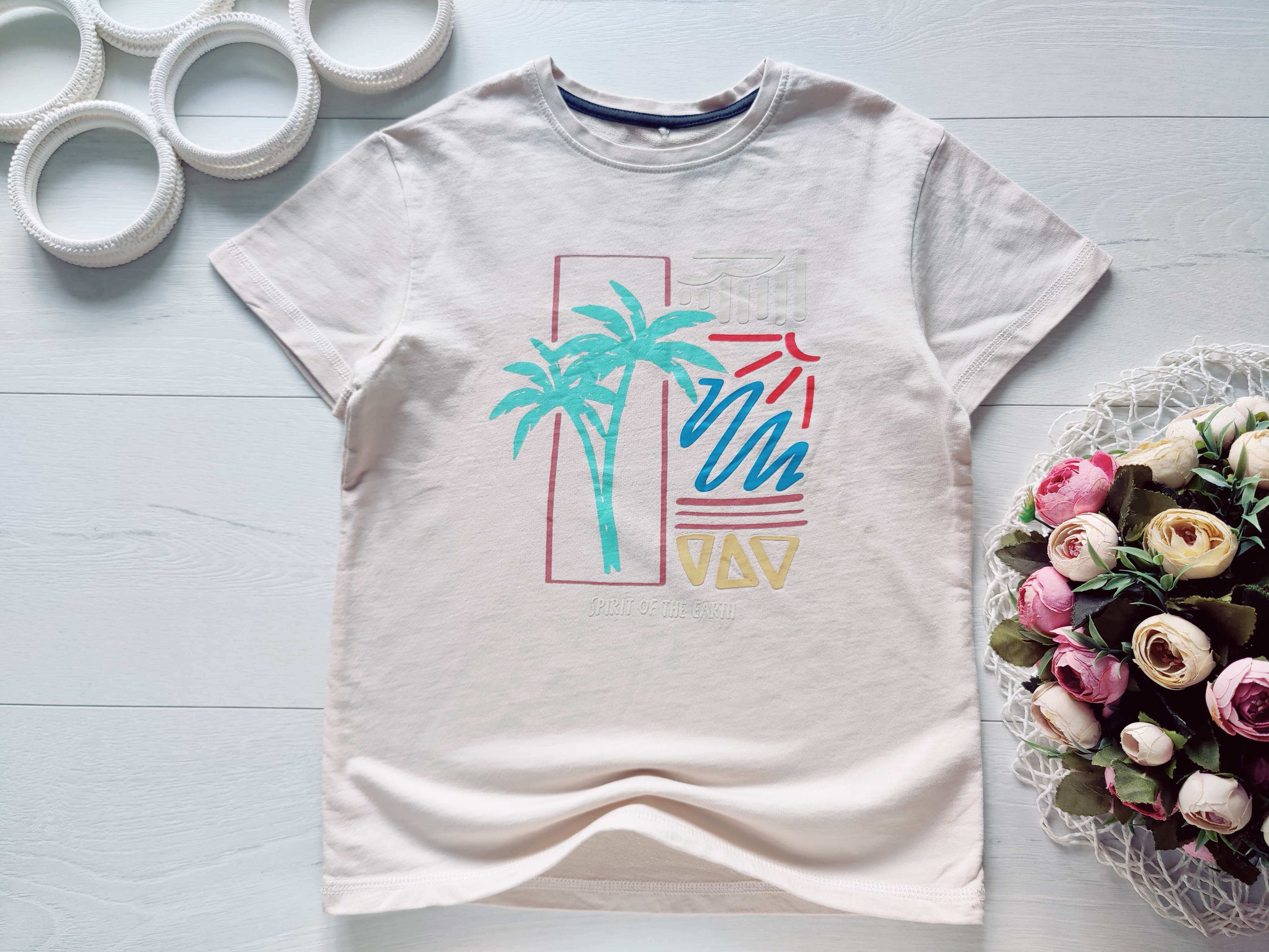 9,10 лет, рост 134,140 Качественная детская футболка