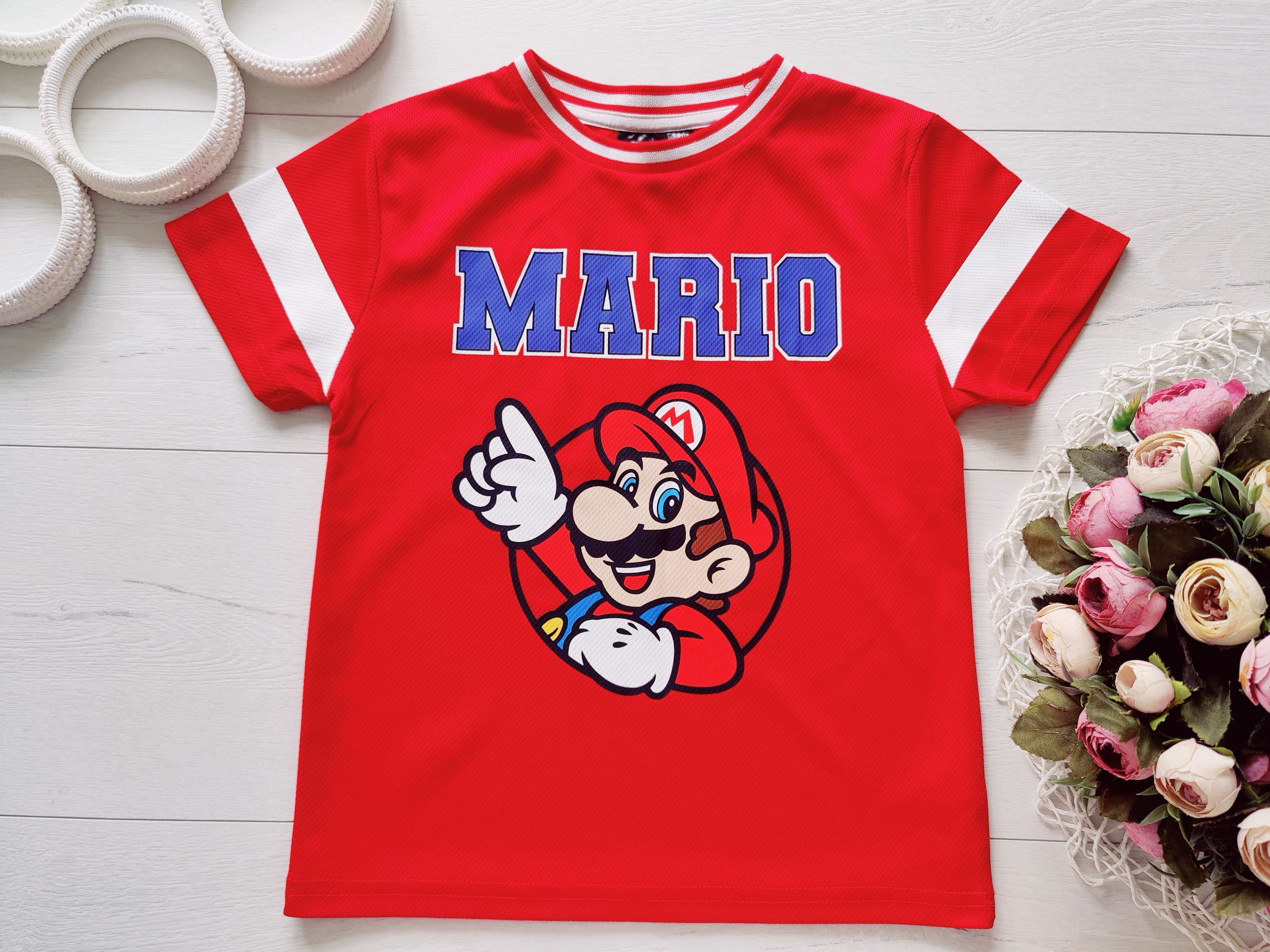 5,6 років, зріст 116 Футболка Маріо