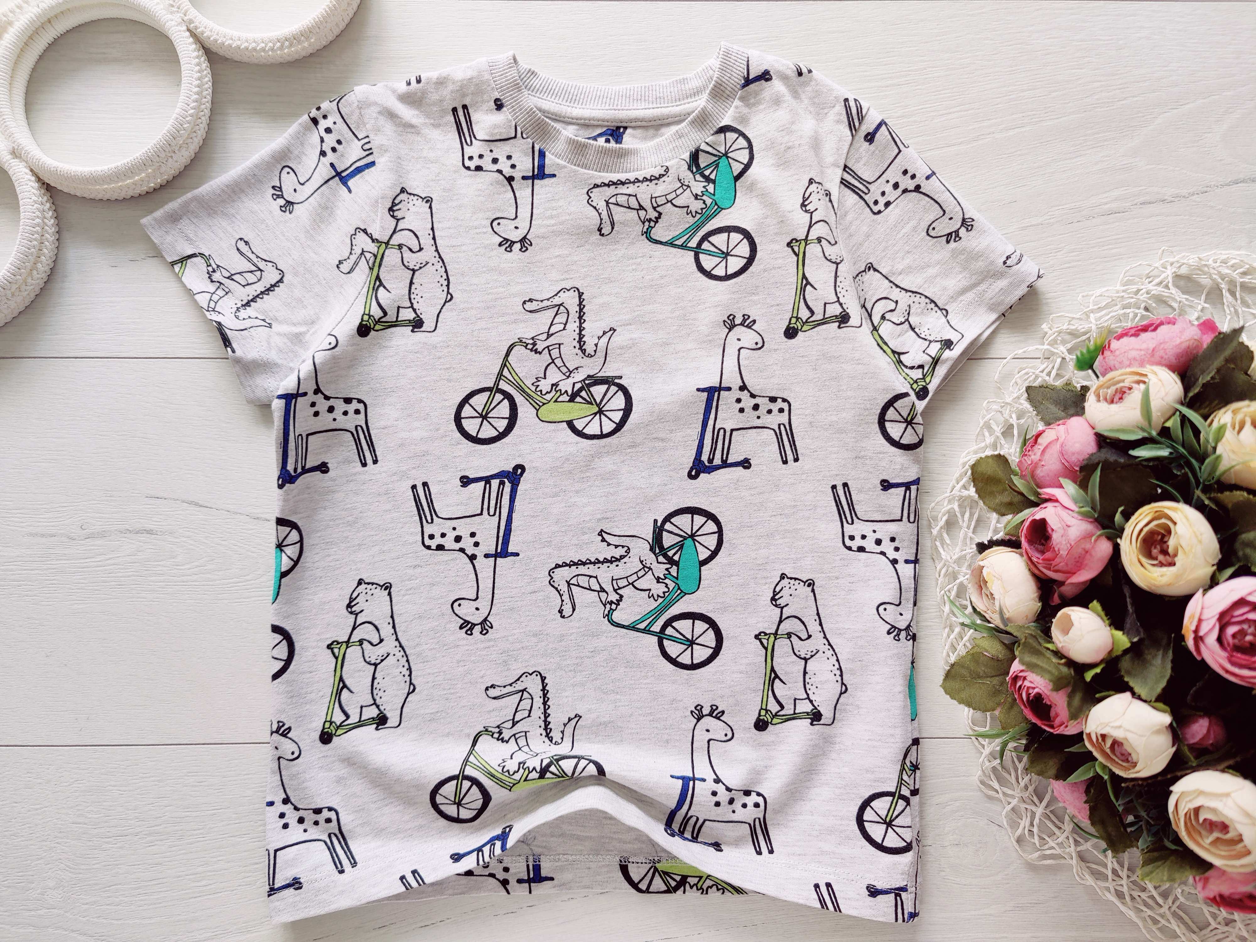 4,5 років, зріст 104,110 Трикотажна дитяча футболка