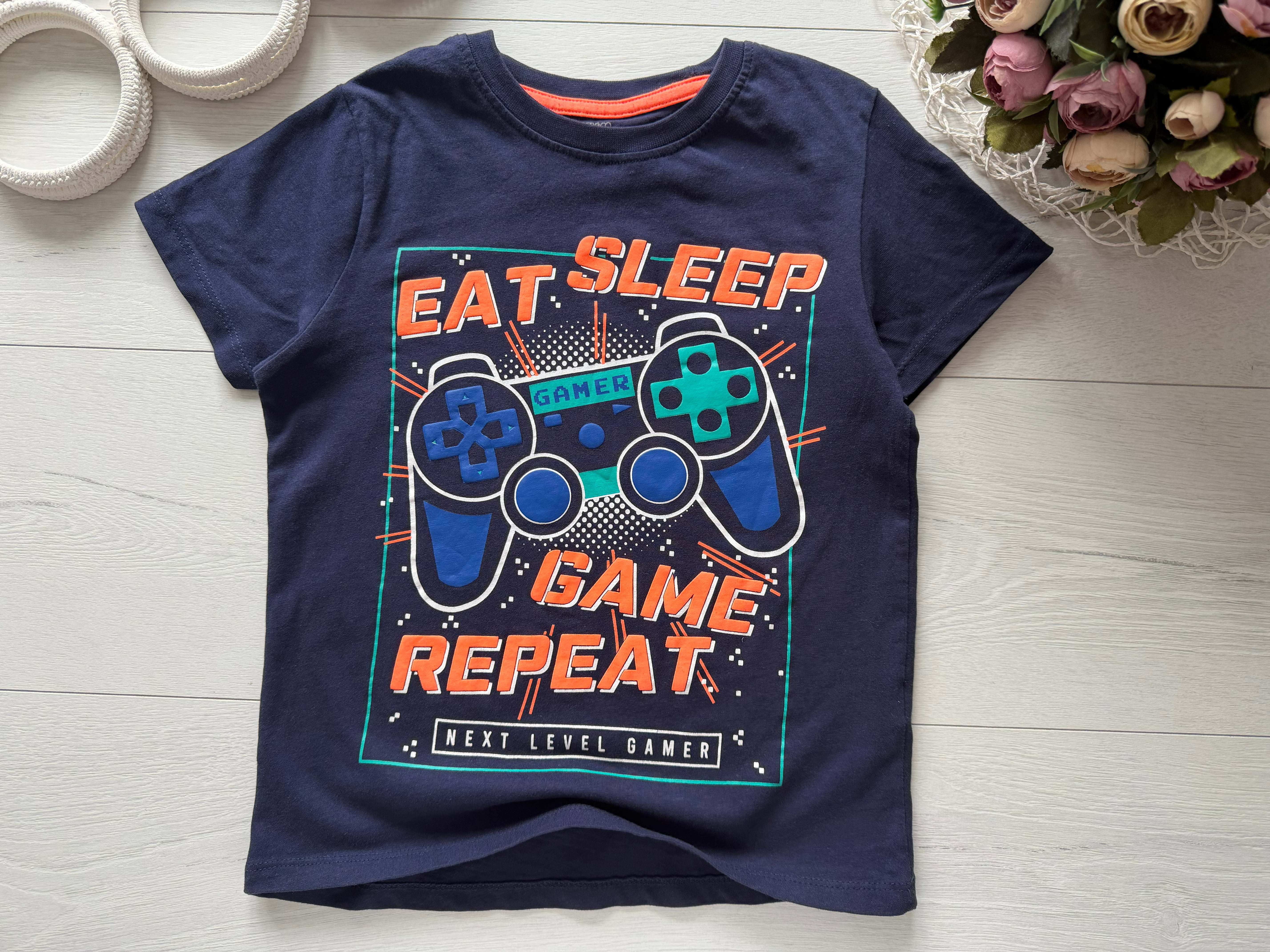 7,8 років, зріст 122,128 Футболка для хлопчика