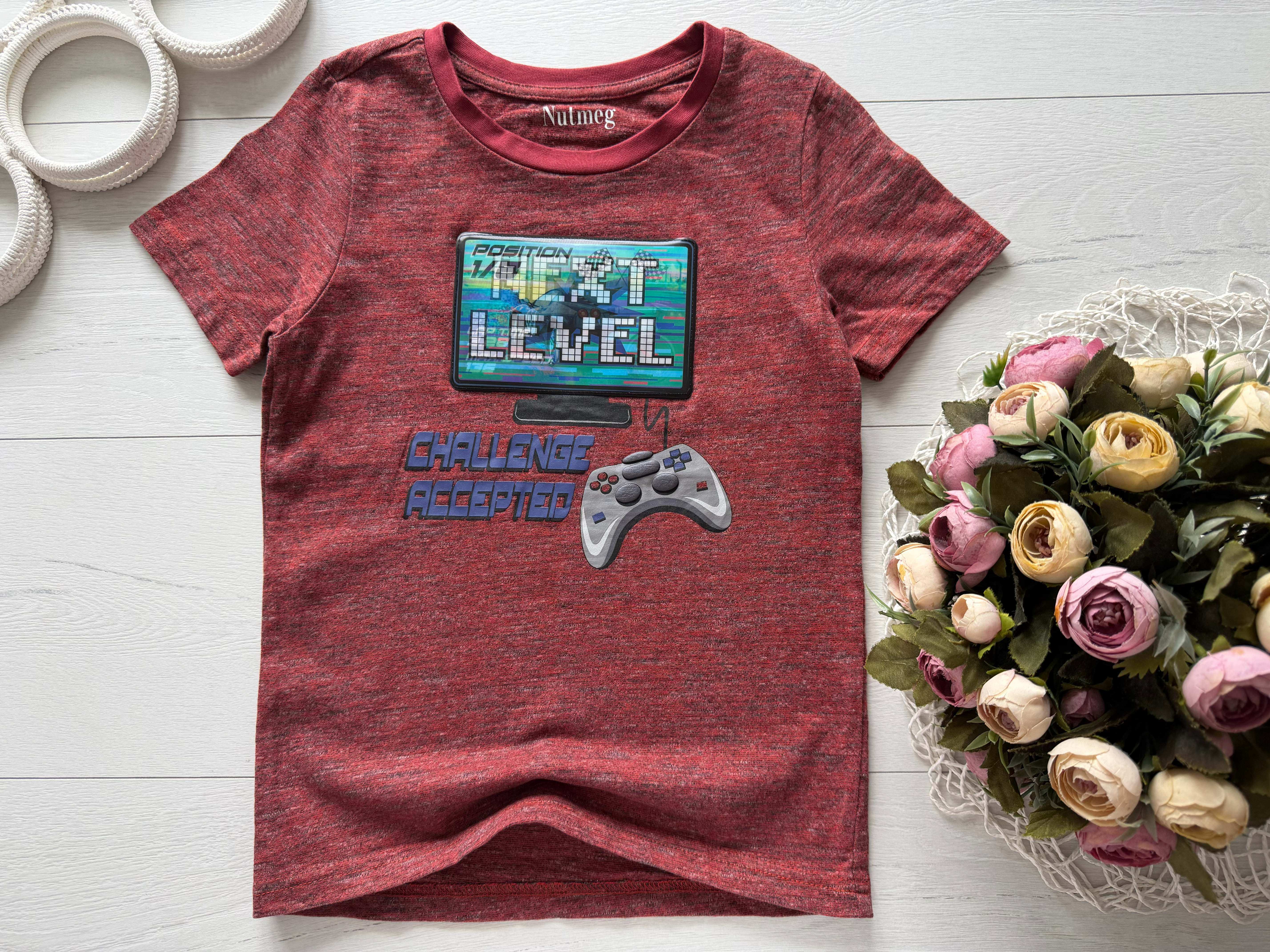 7,8 років, зріст 122,128 Футболка для хлопчика