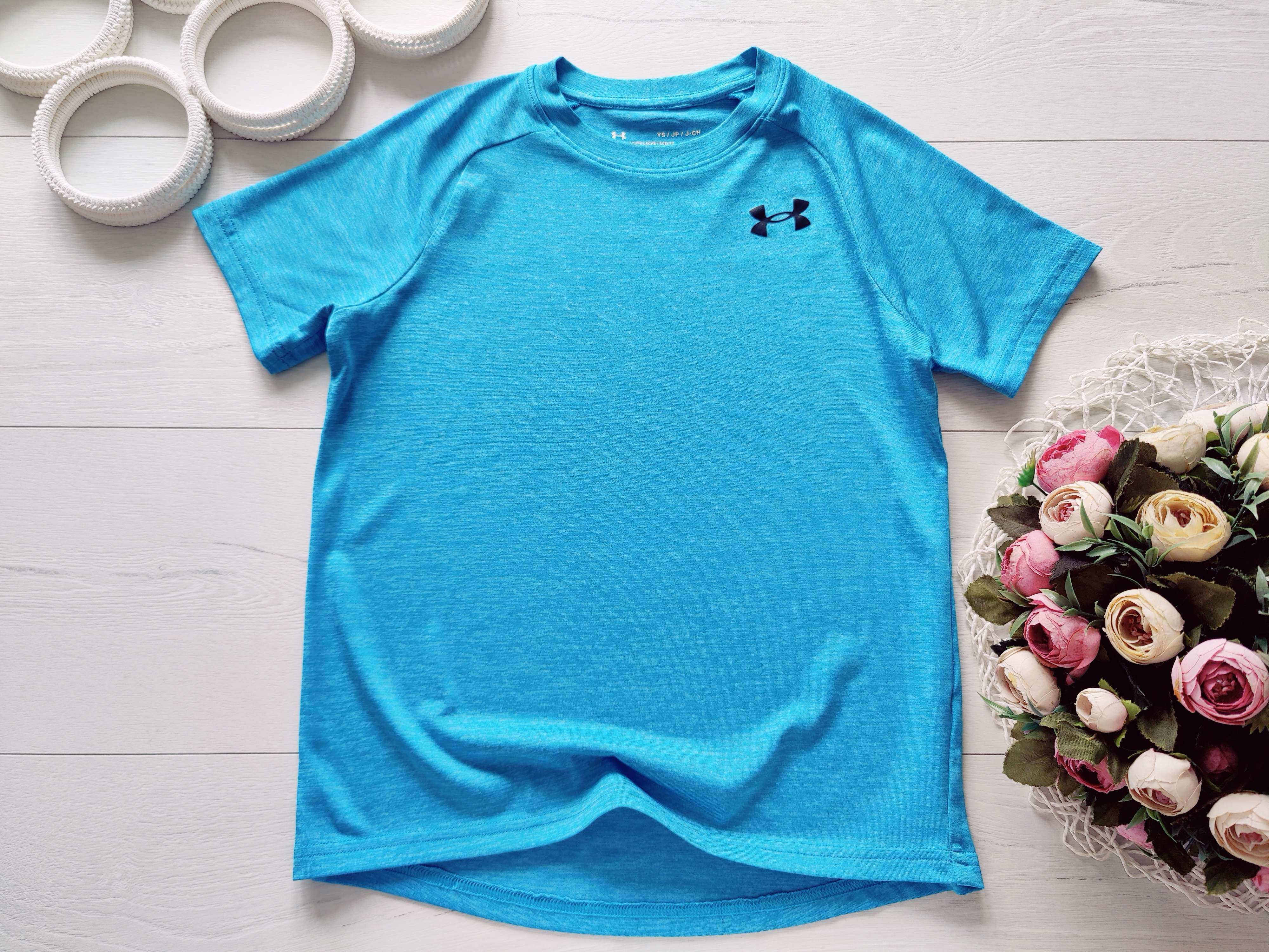 8 лет, рост 128 Фирменная спортивная футболка детская