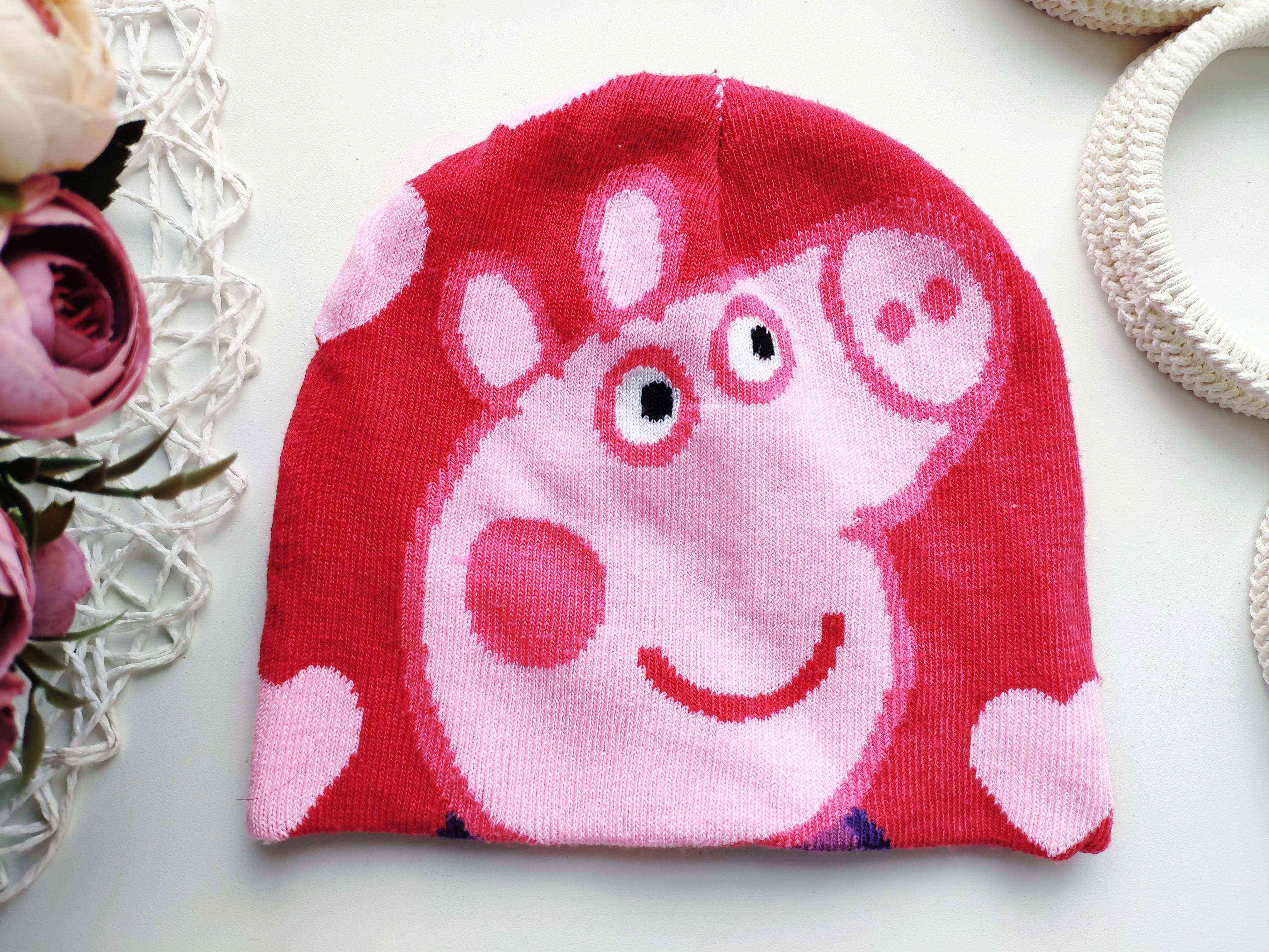 Шапка для дівчинки Свинка Пеппа