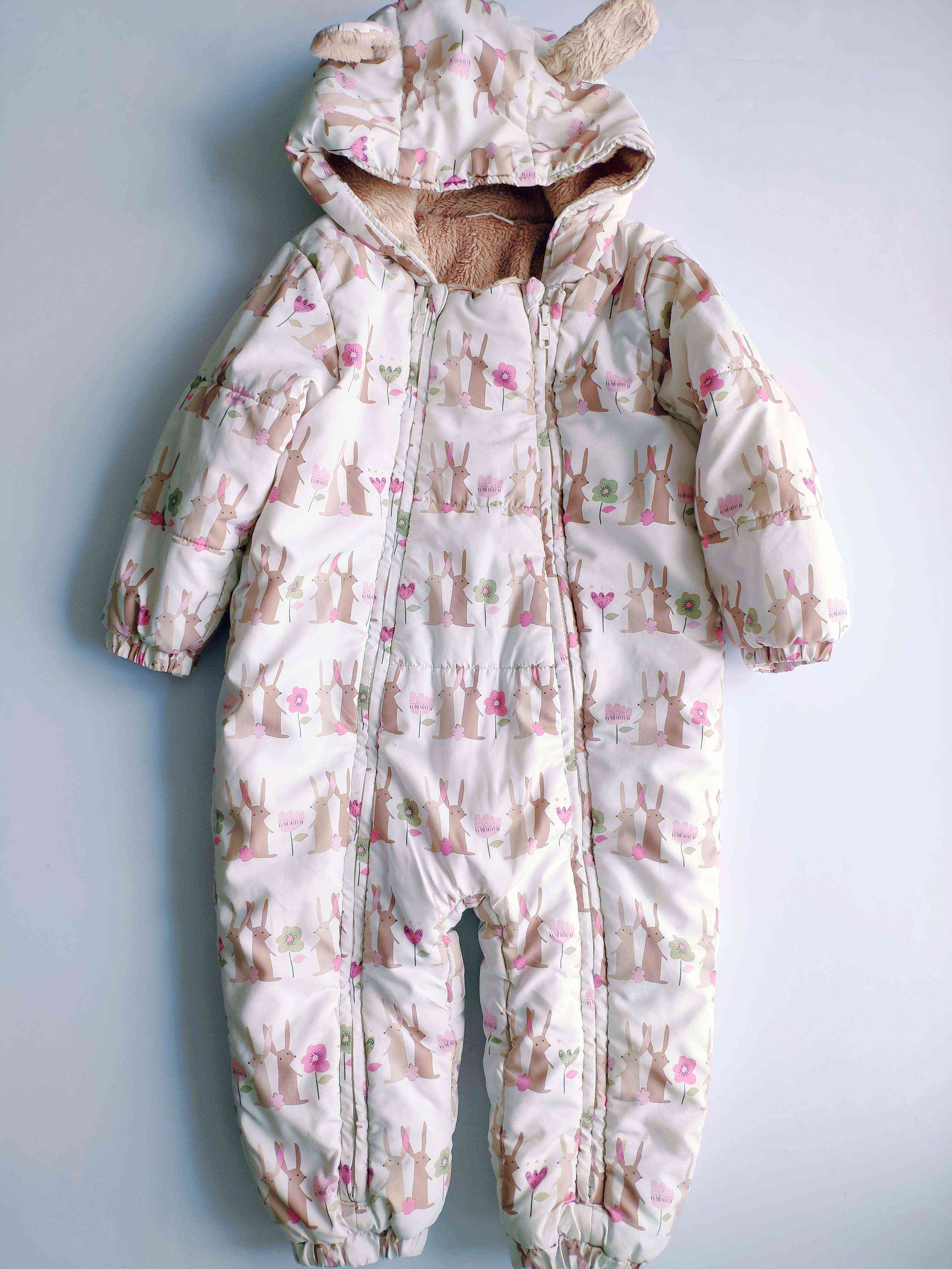 1,5\2 года, рост 92 Демисезонный комбинезон для девочки