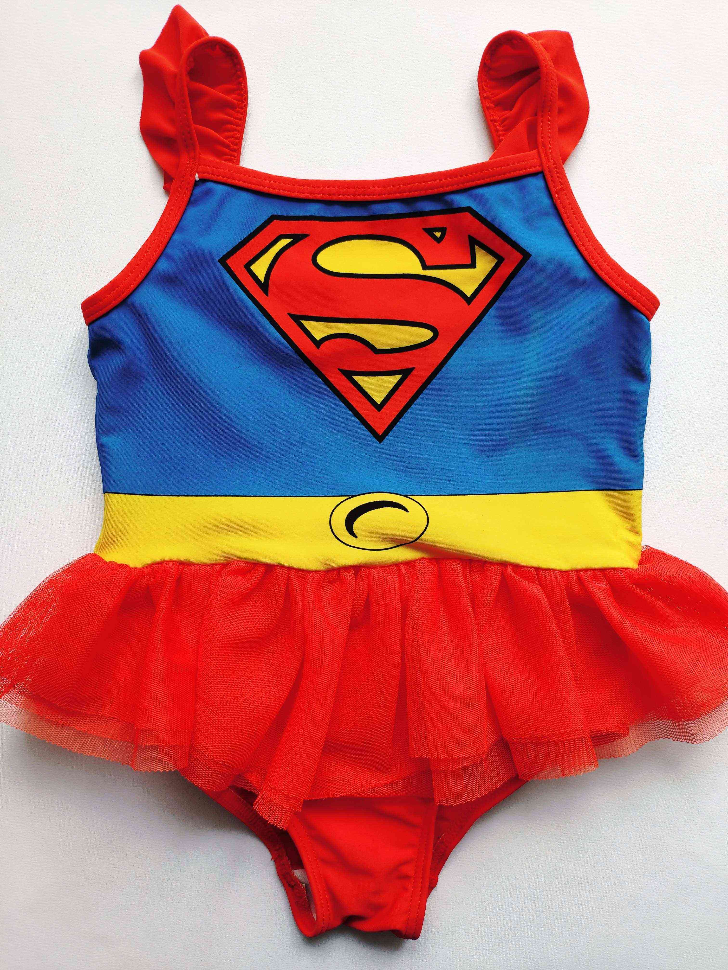 5 років, зріст 110 Купальник для дівчинки Супермен