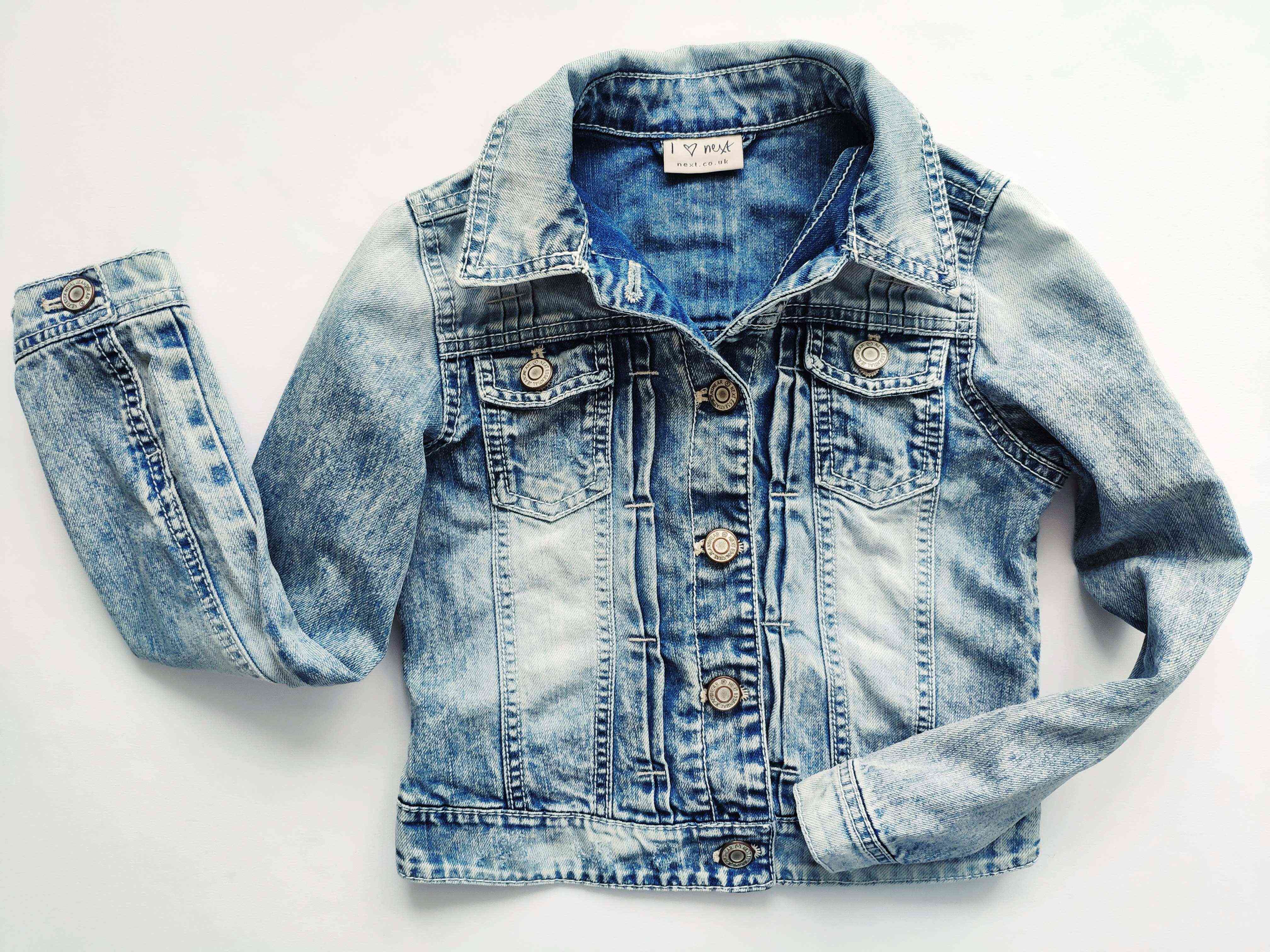 9 лет, рост 134 Джинсовка для девочки