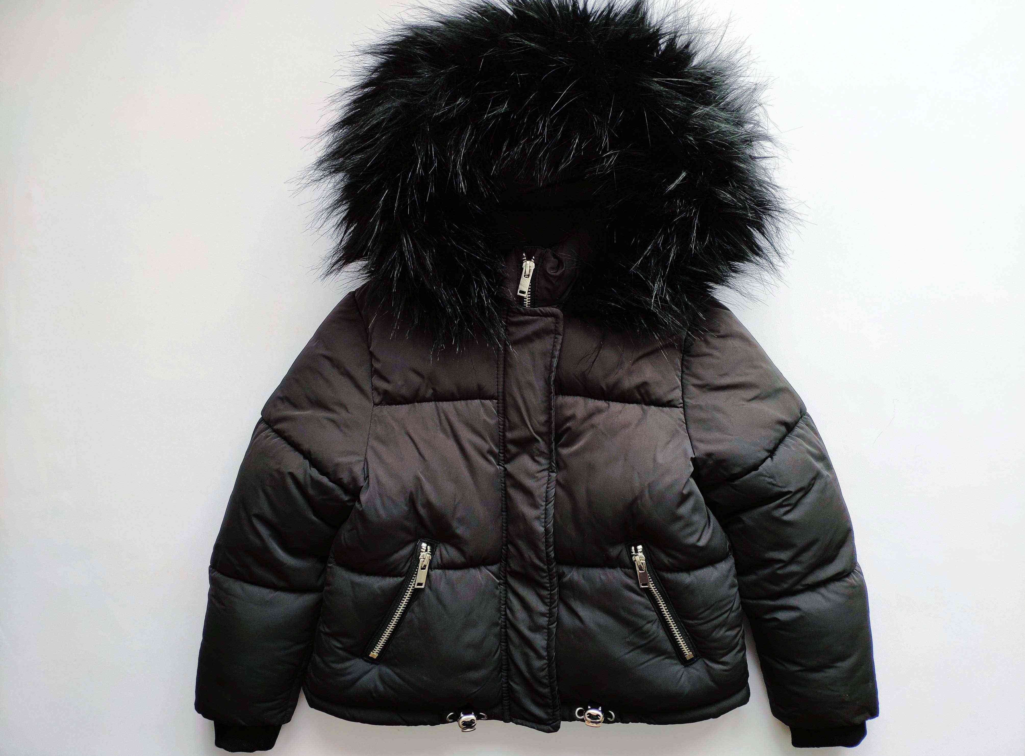 6 лет, рост 116 Зимняя детская куртка