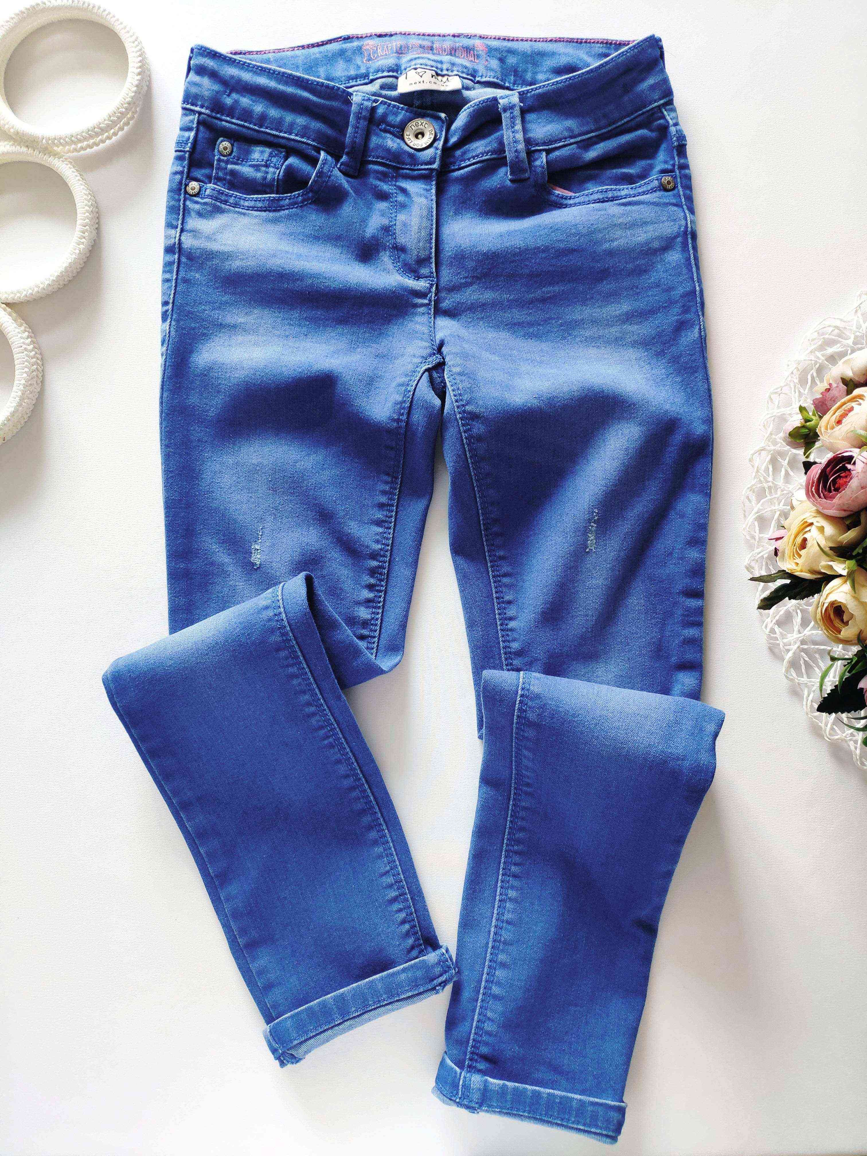 9 років, зріст 134 Стрейчові джинси для дівчинки