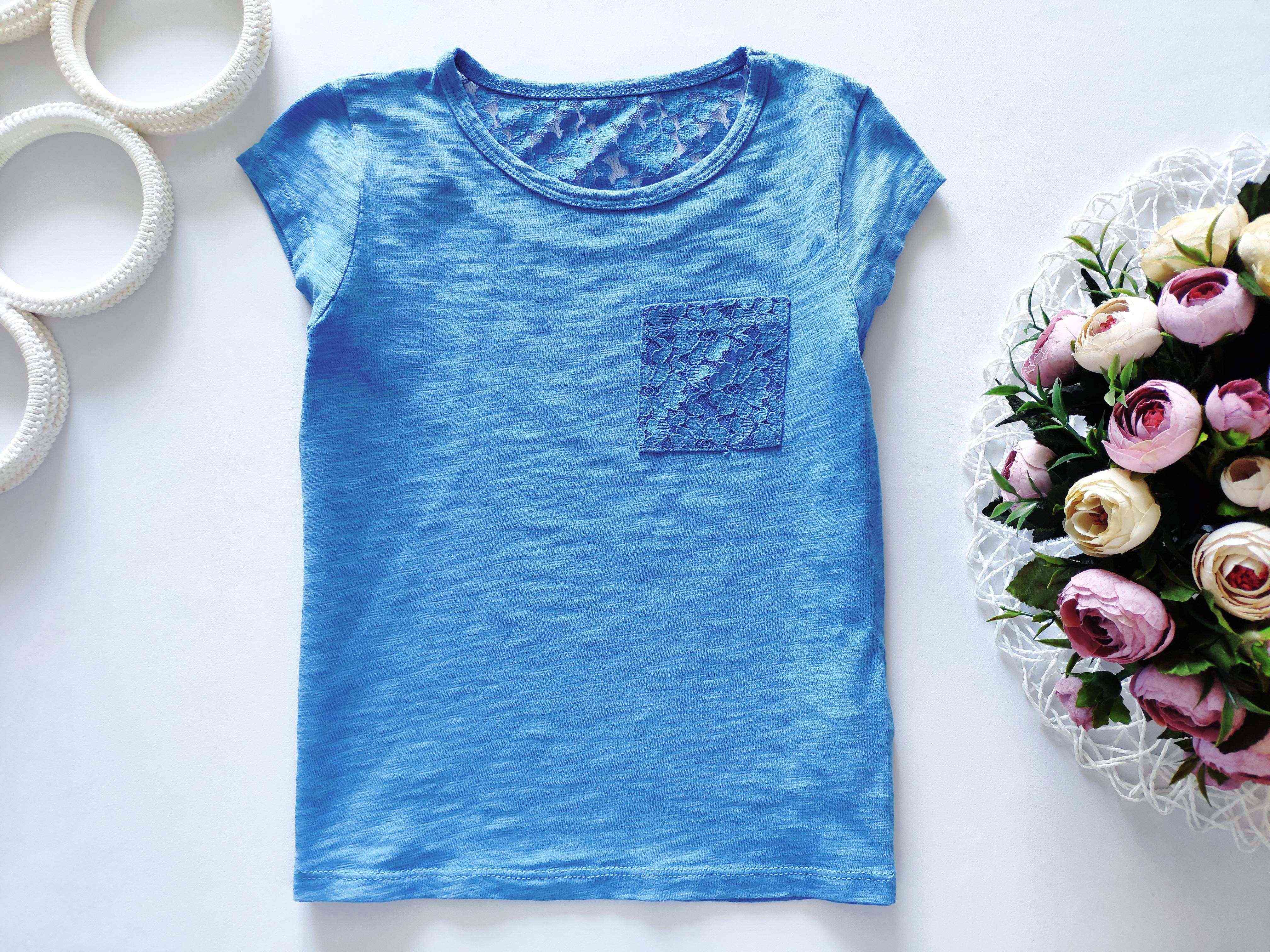 6-7 років, зріст 116-122 Футболка для дівчинки