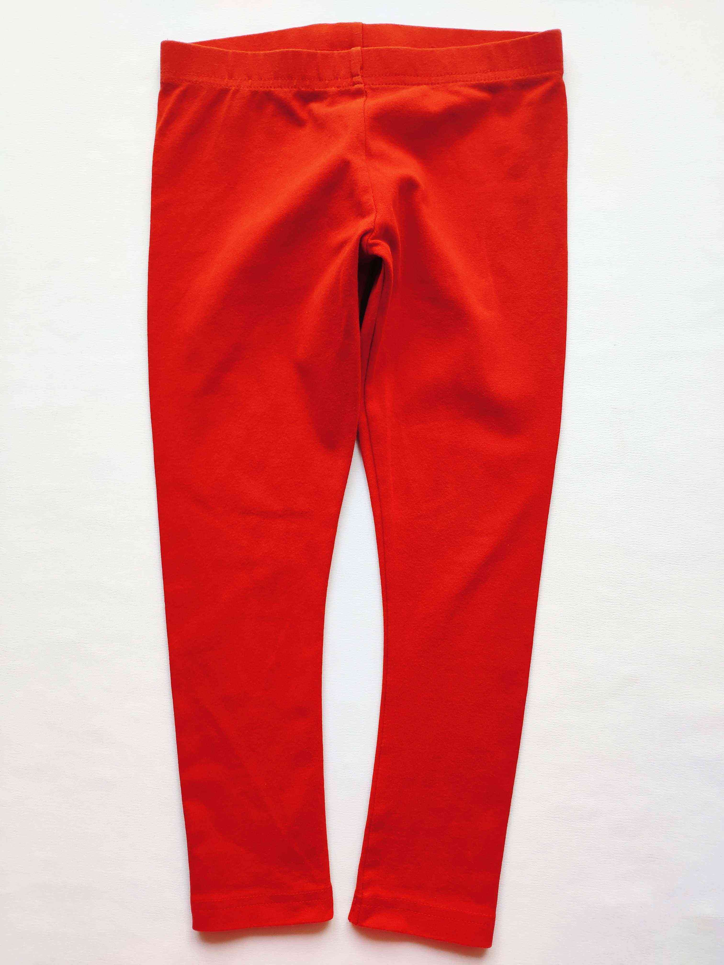 5 років, зріст 110 Червоні дитячі лосини