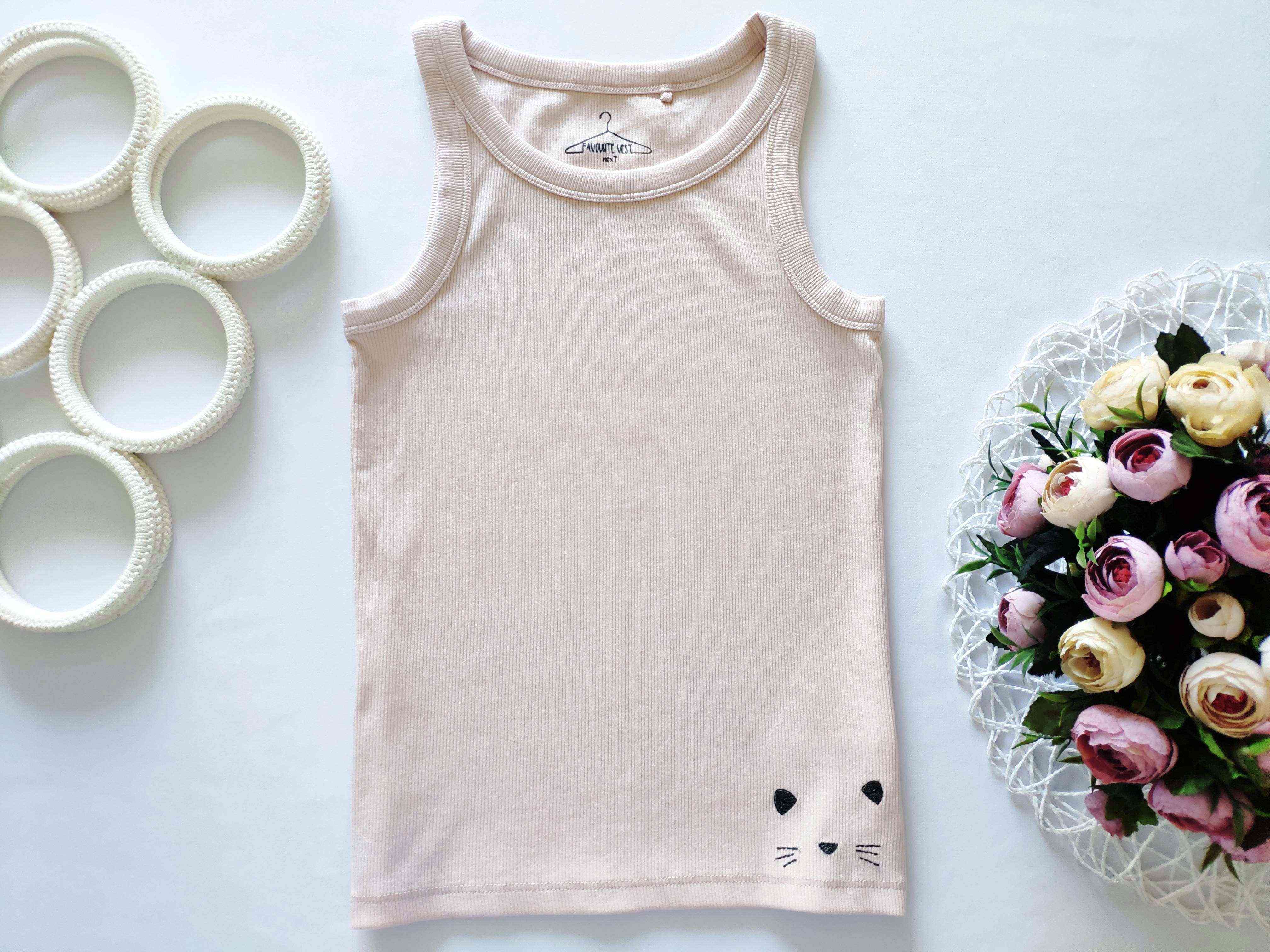 8 років, зріст 128 Майка для дівчинки