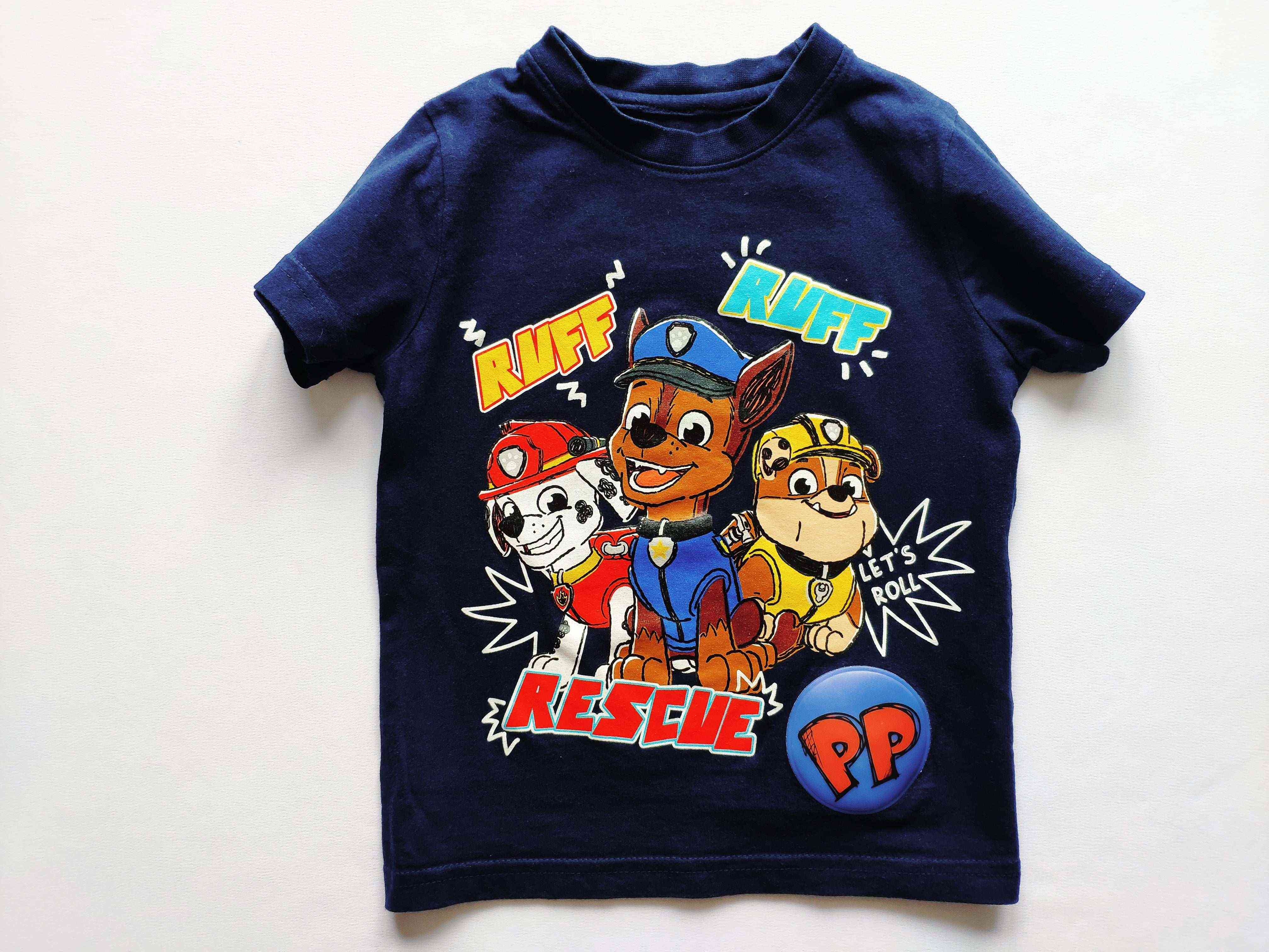 2,3 роки, зріст 92,98 Футболка для хлопчика Щеничий патруль