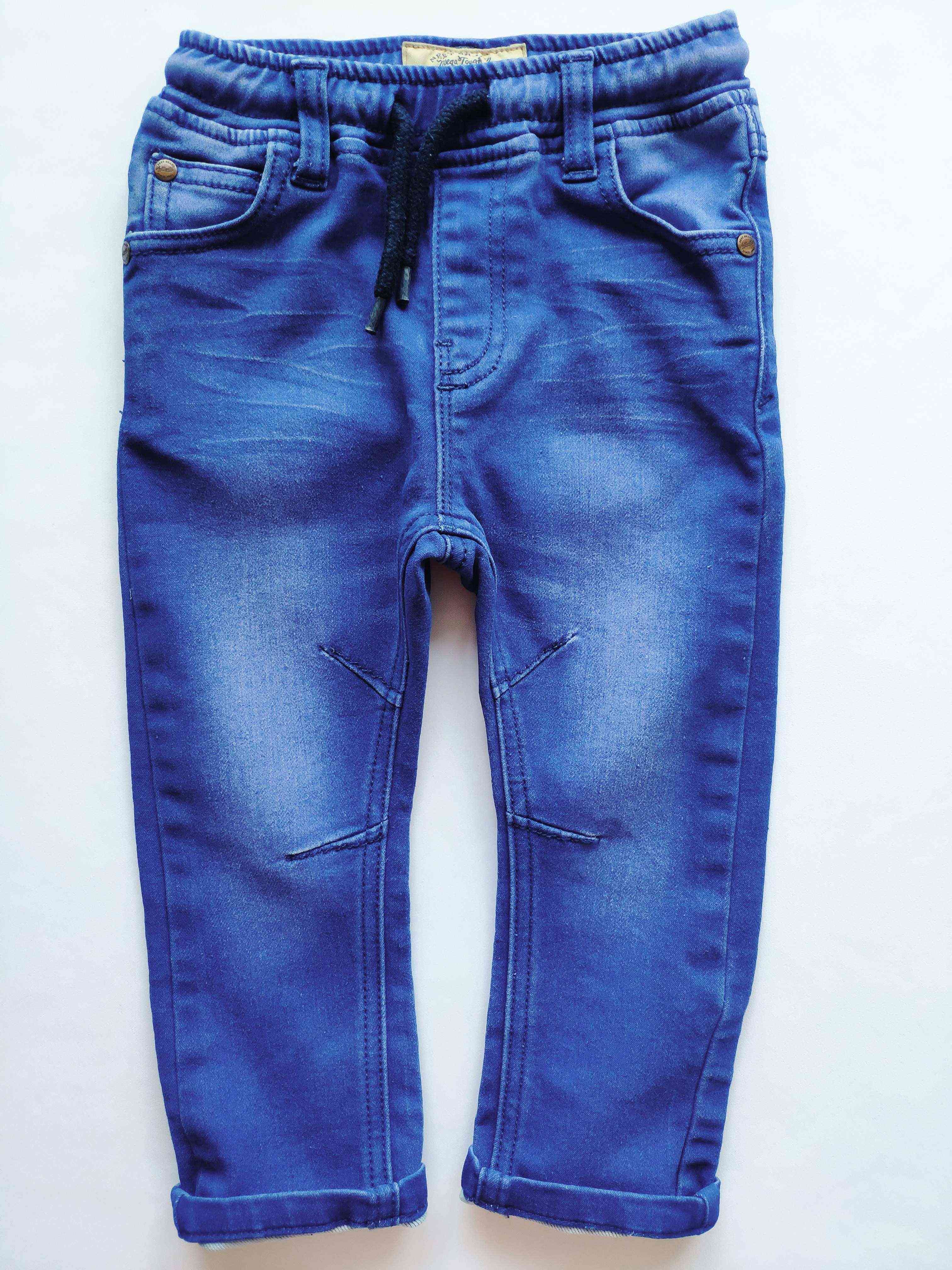 12\18 міс, зріст 86 Стрейчові джинси для хлопчика