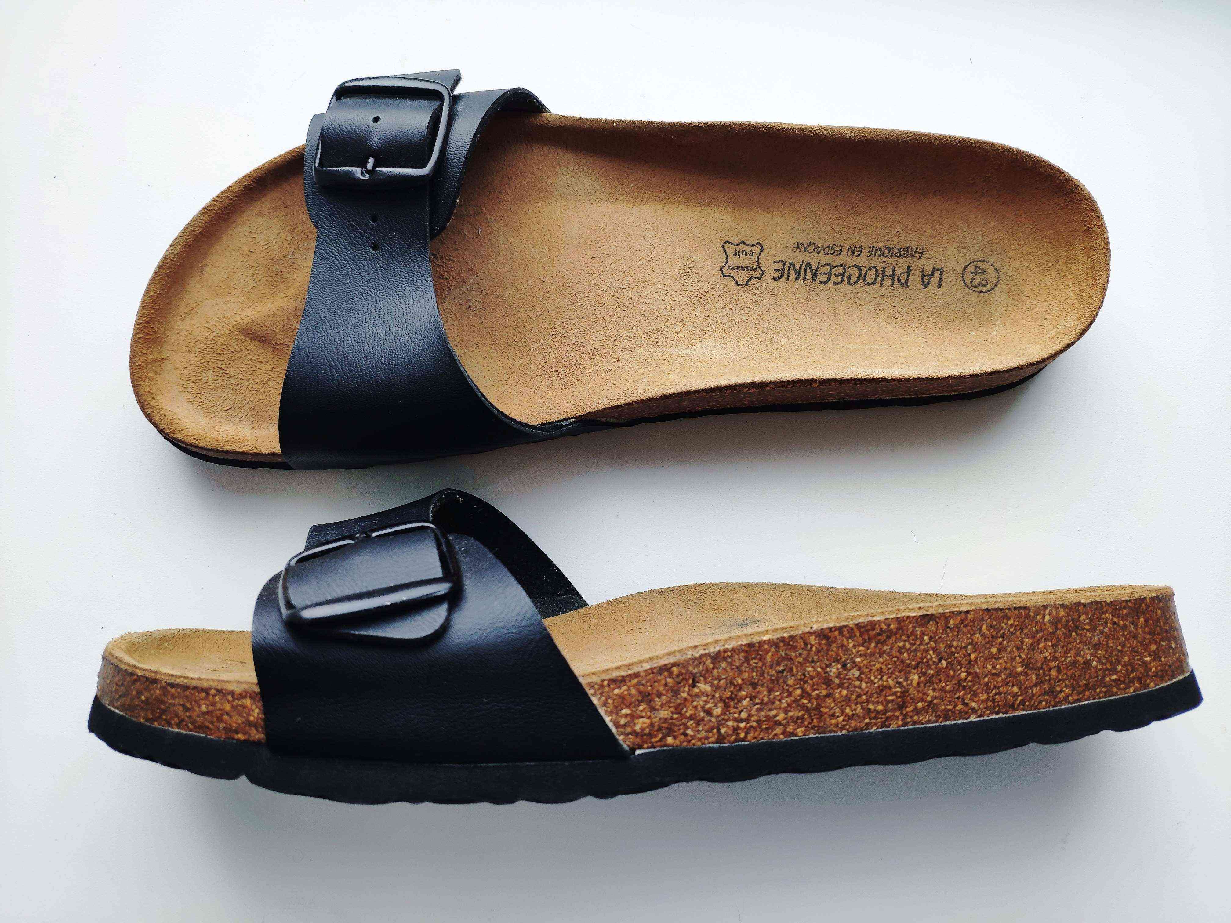 42-43 (28 см) Кожаные ортопедические шлепанцы