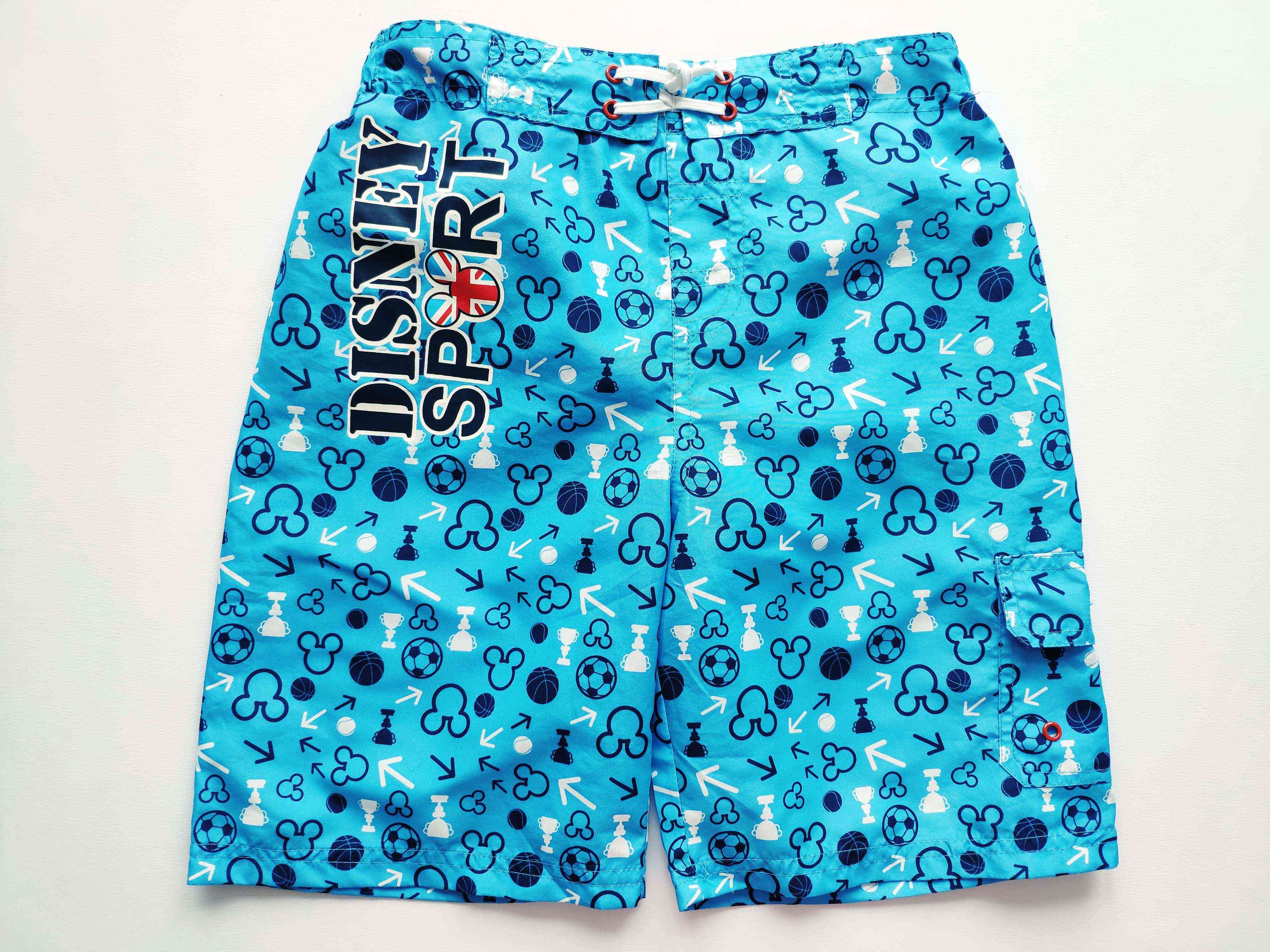 7-8 років, зріст 128 Шорти для хлопчика з футбольним м'ячем