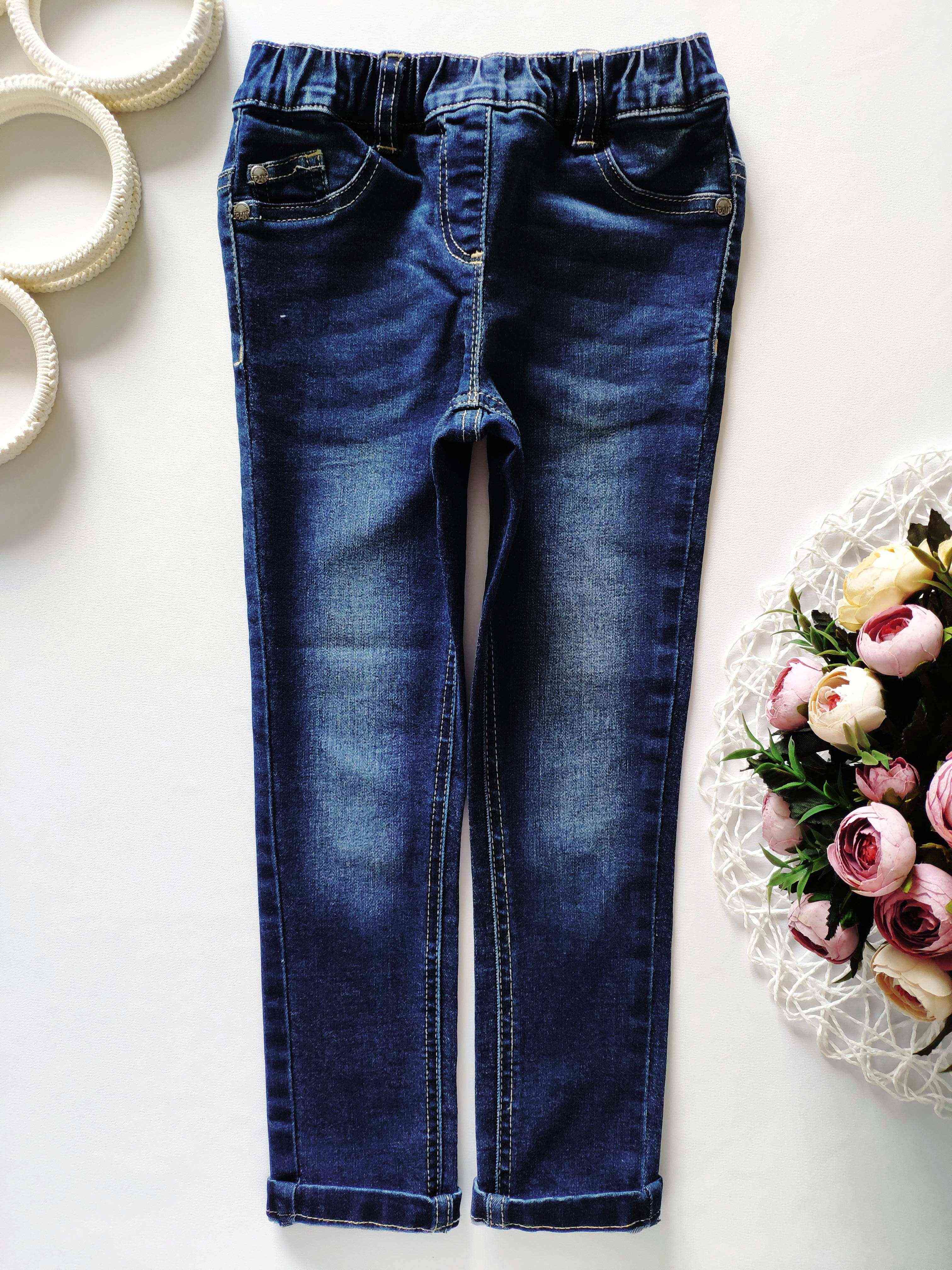 6 років, зріст 116 Стрейчові джегінси для дівчинки