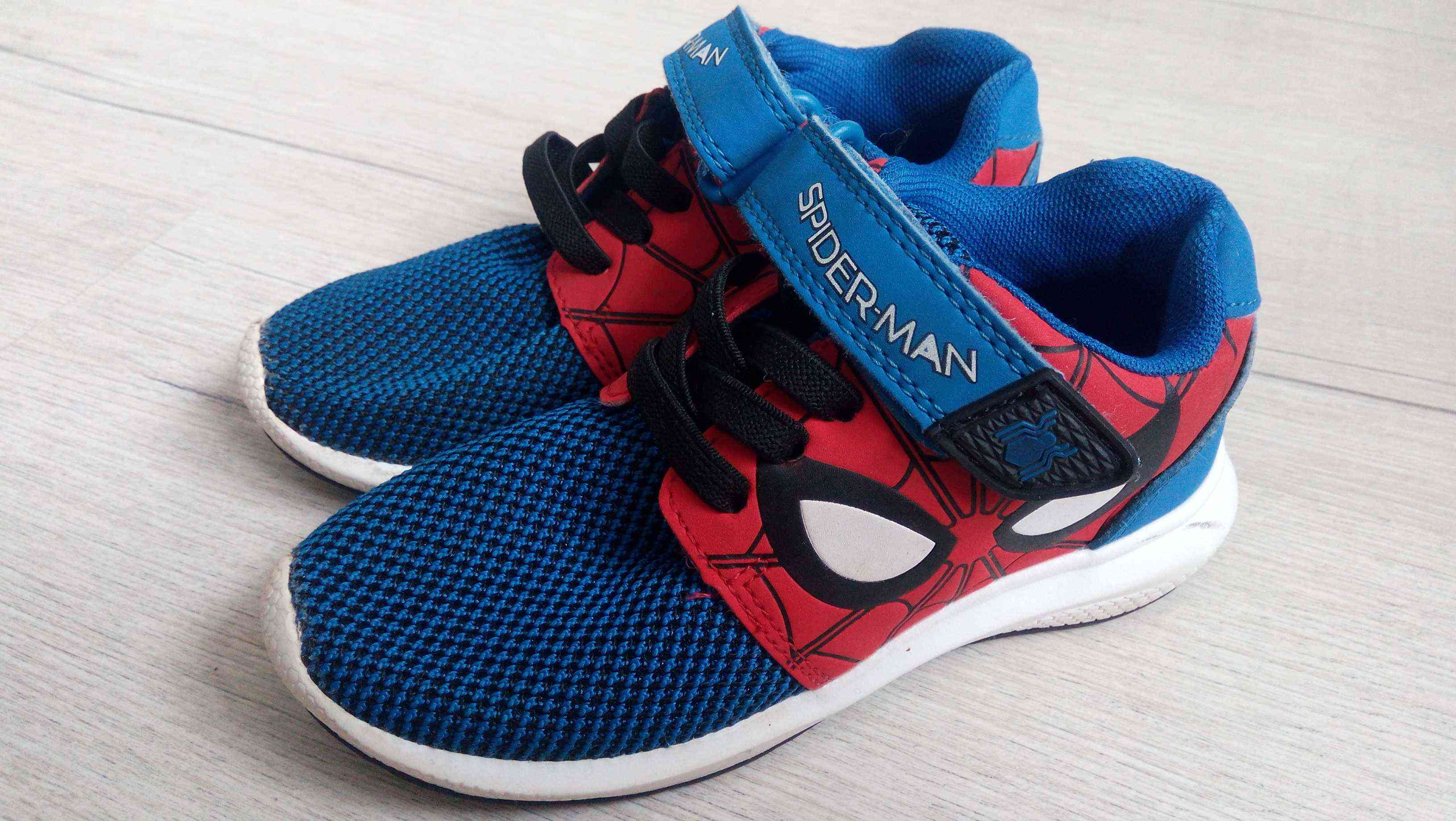 28 (18 см) Кросівки Кеди Спайдермен для хлопчика на липучках