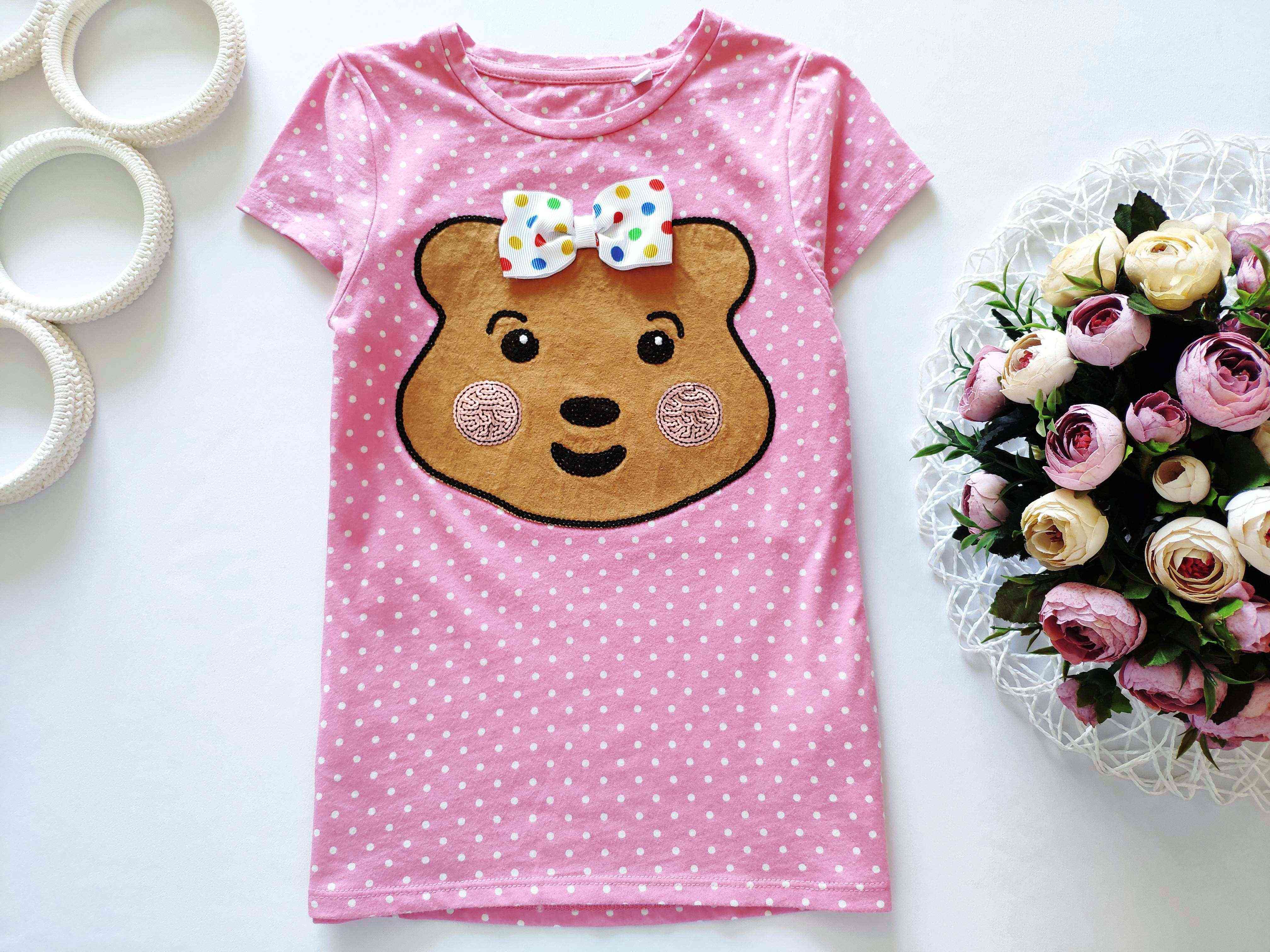 6,7 років зріст 122 Футболка для дівчинки