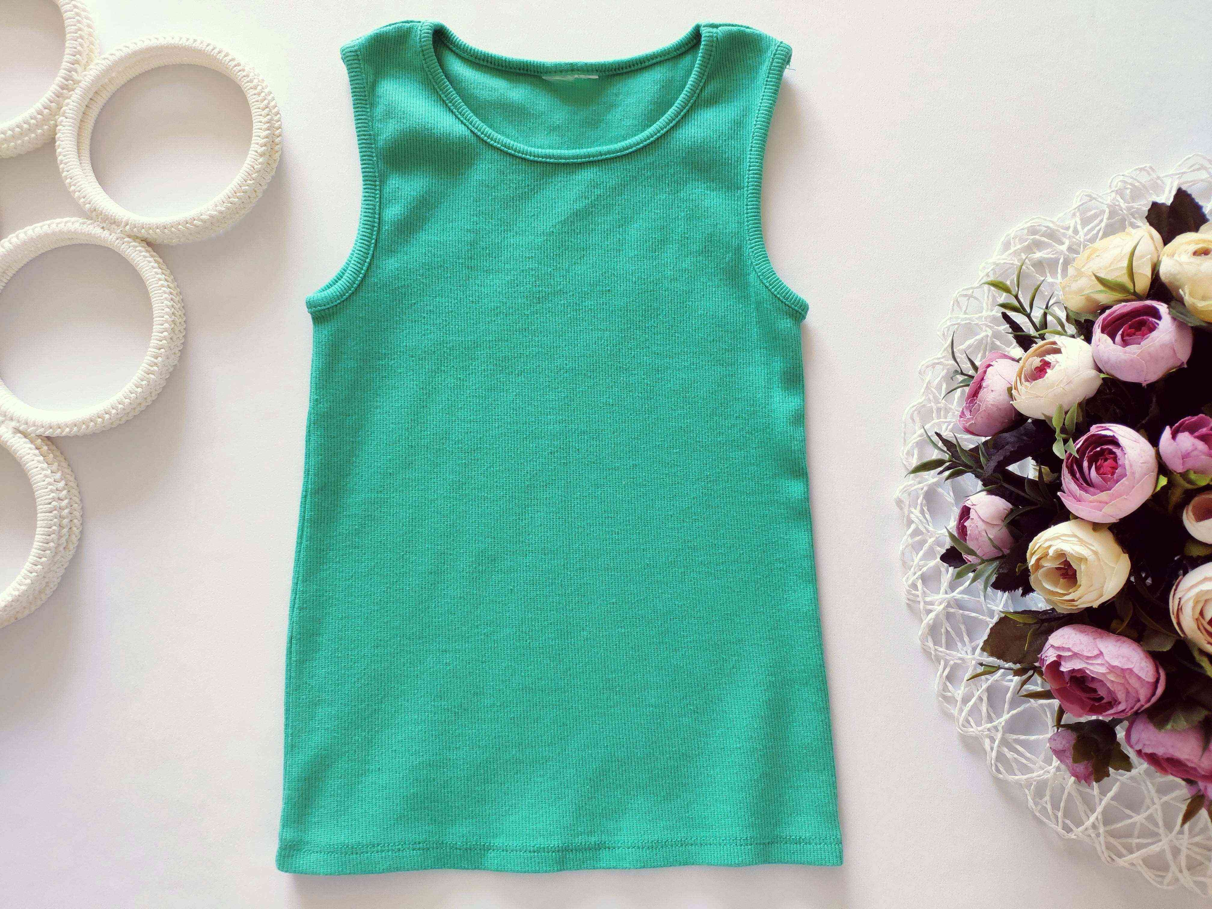 4 роки, зріст 104 Стрейчева майка для дівчинки