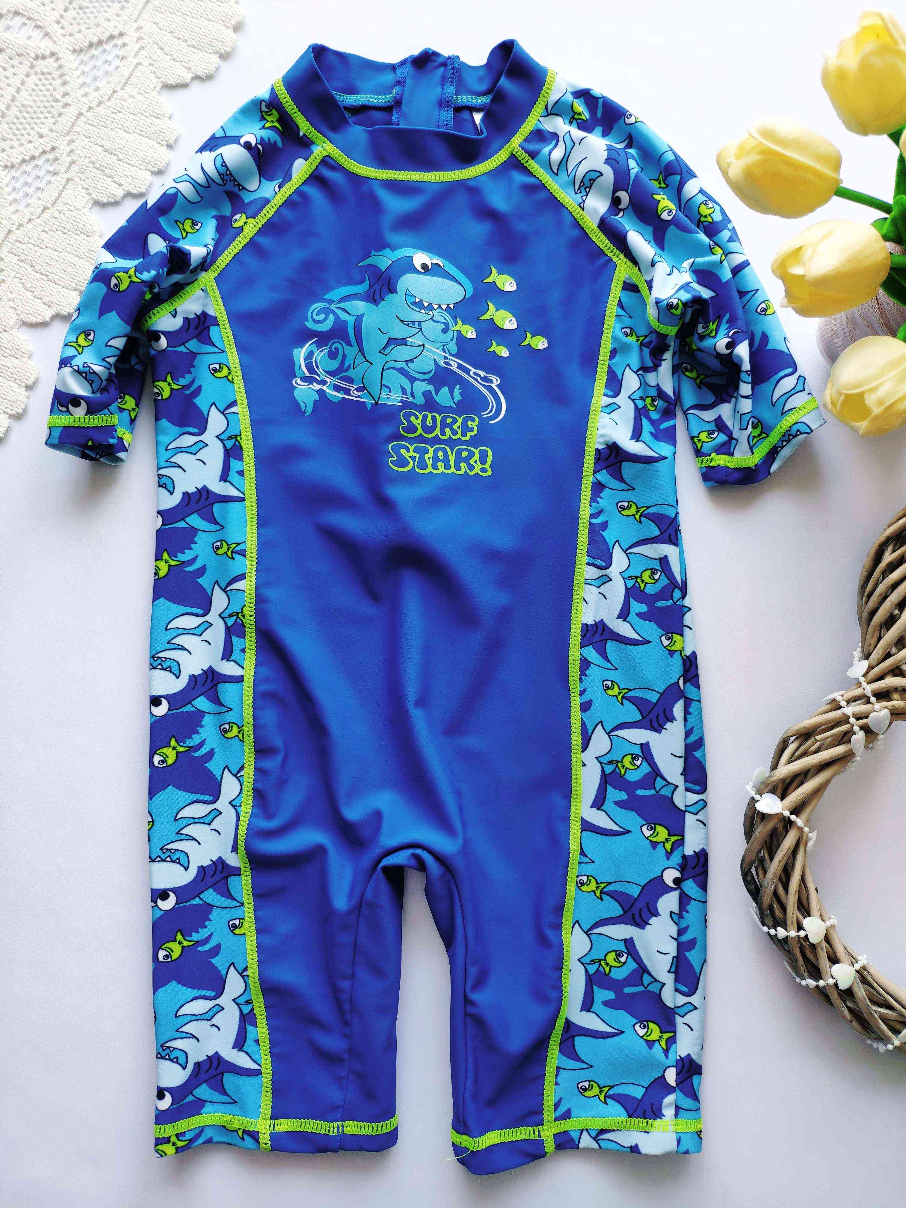 4-5 років, зріст 104-110 Сонцезахисний купальний костюм для хлопчика