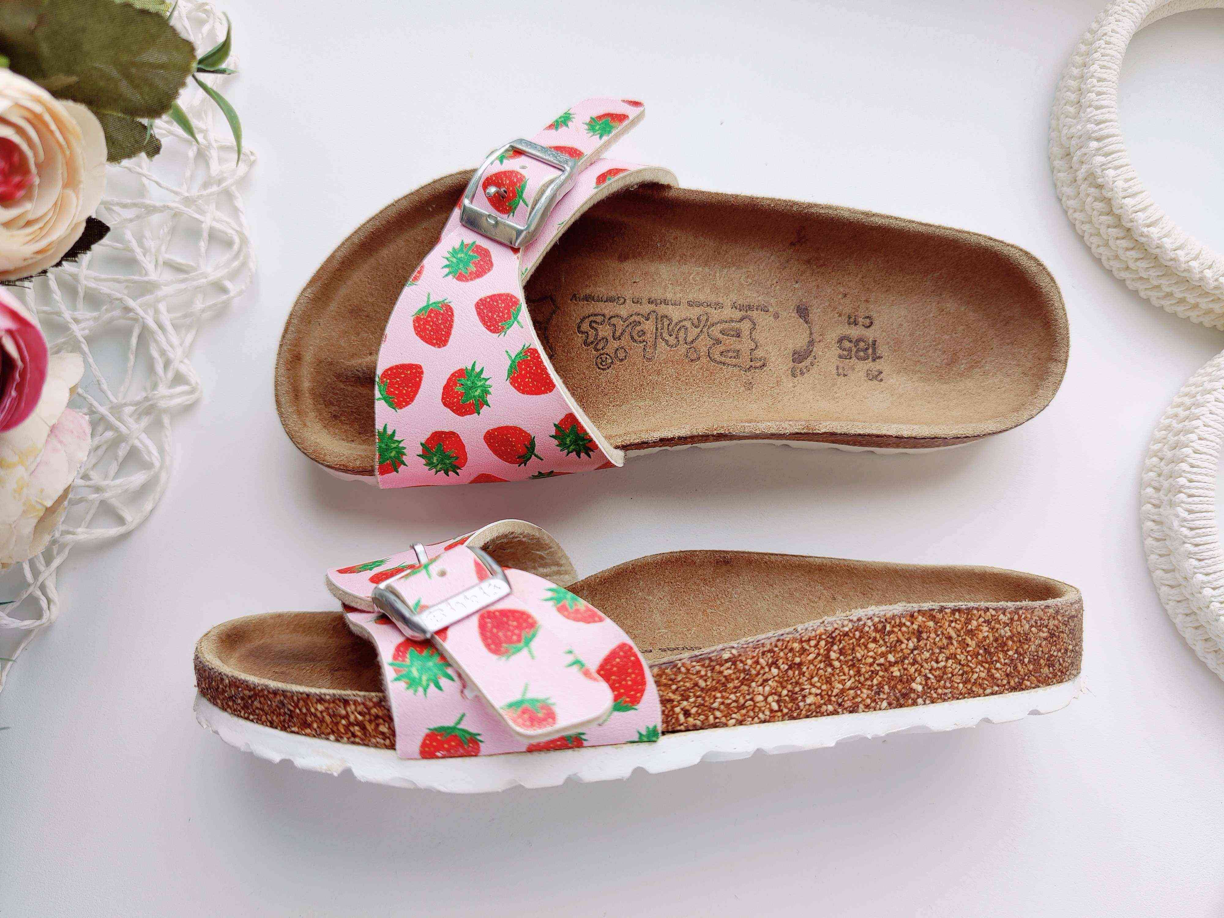 29 (18,5 см) Ортопедичні шкіряні шльопанці