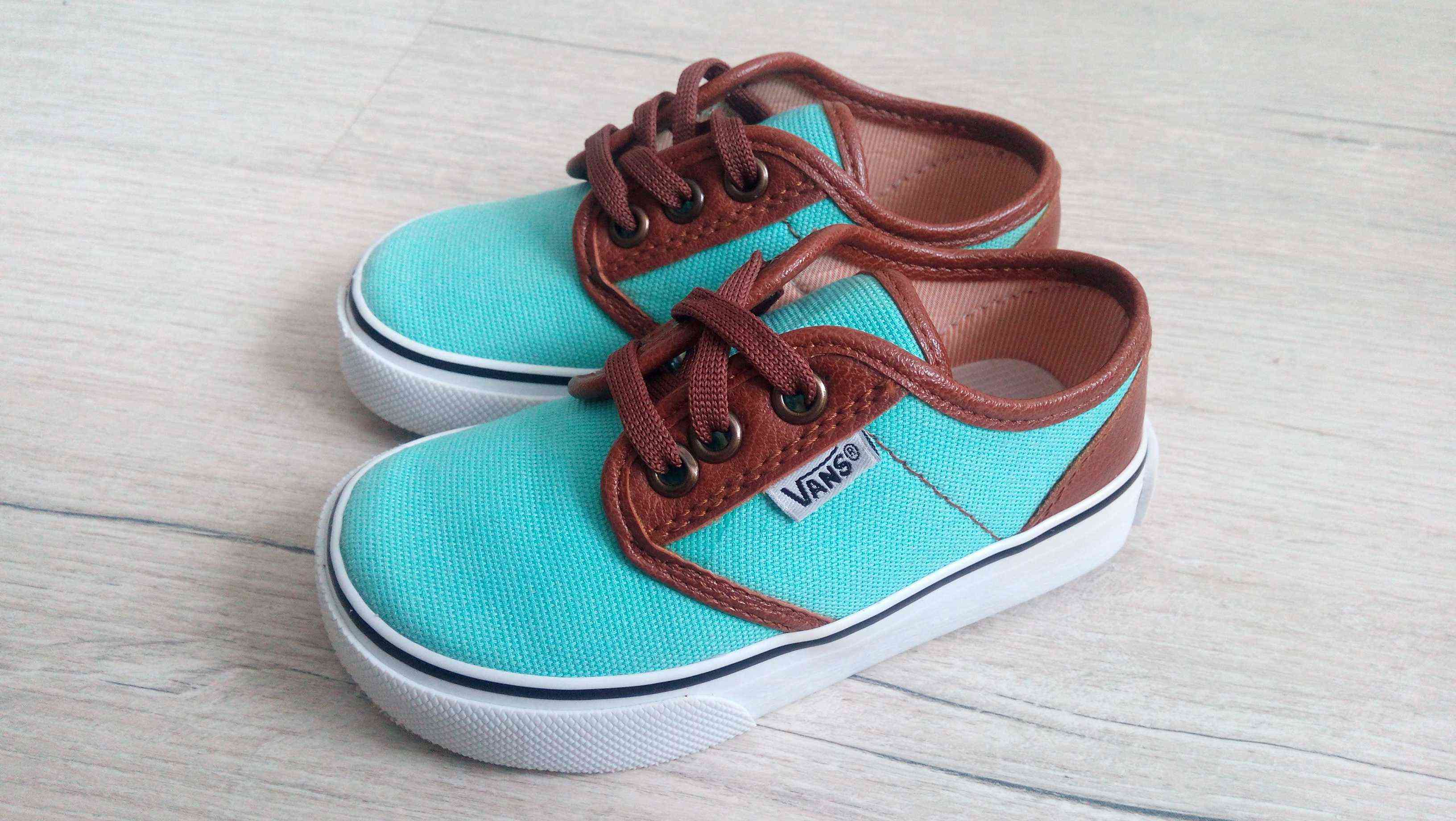 23-24 (15см) Vans (Ванс) Як нові! Стильні кеди для хлопчика