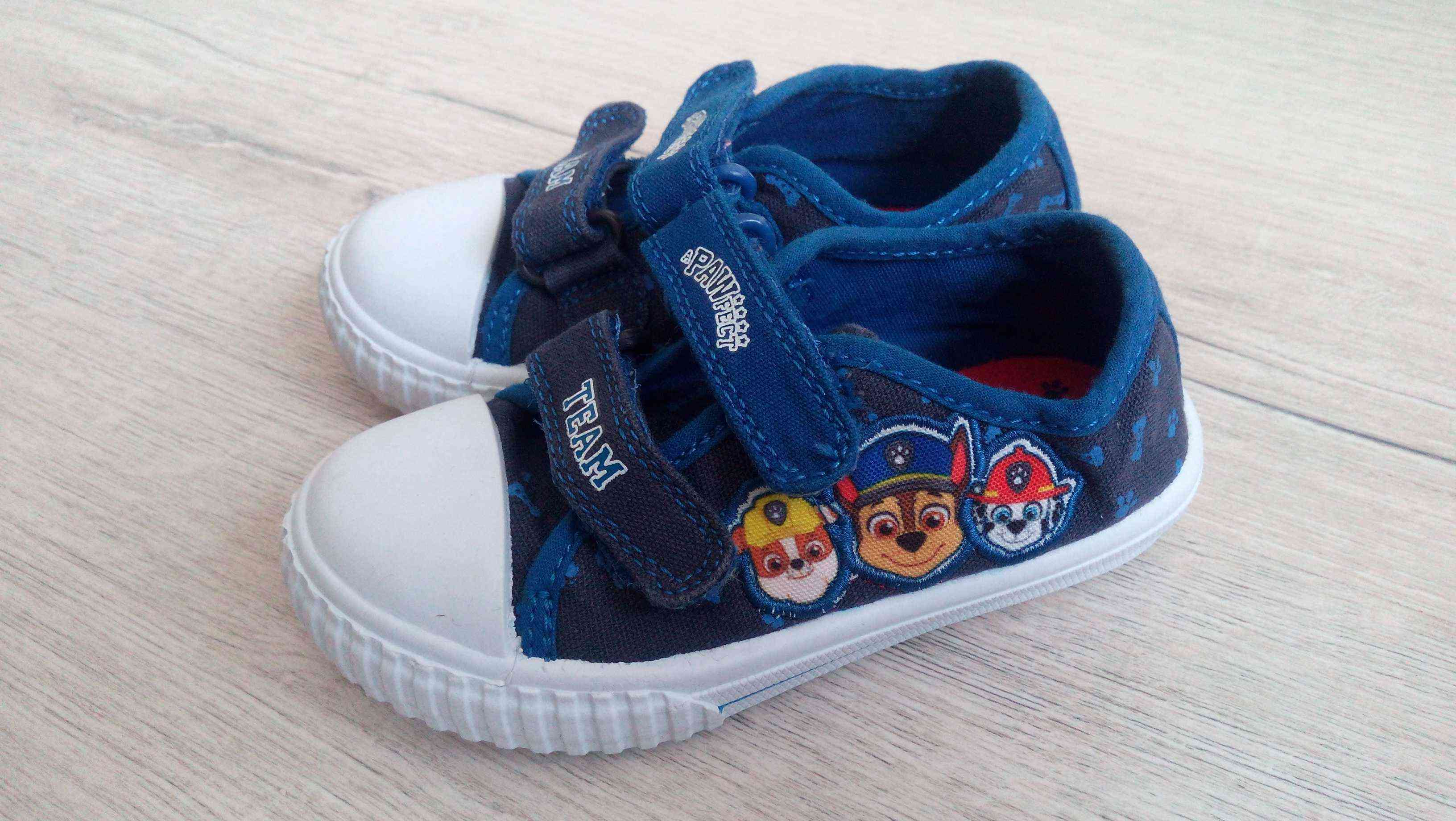 24 (15 см) "Щенячий патруль" кеды для мальчика