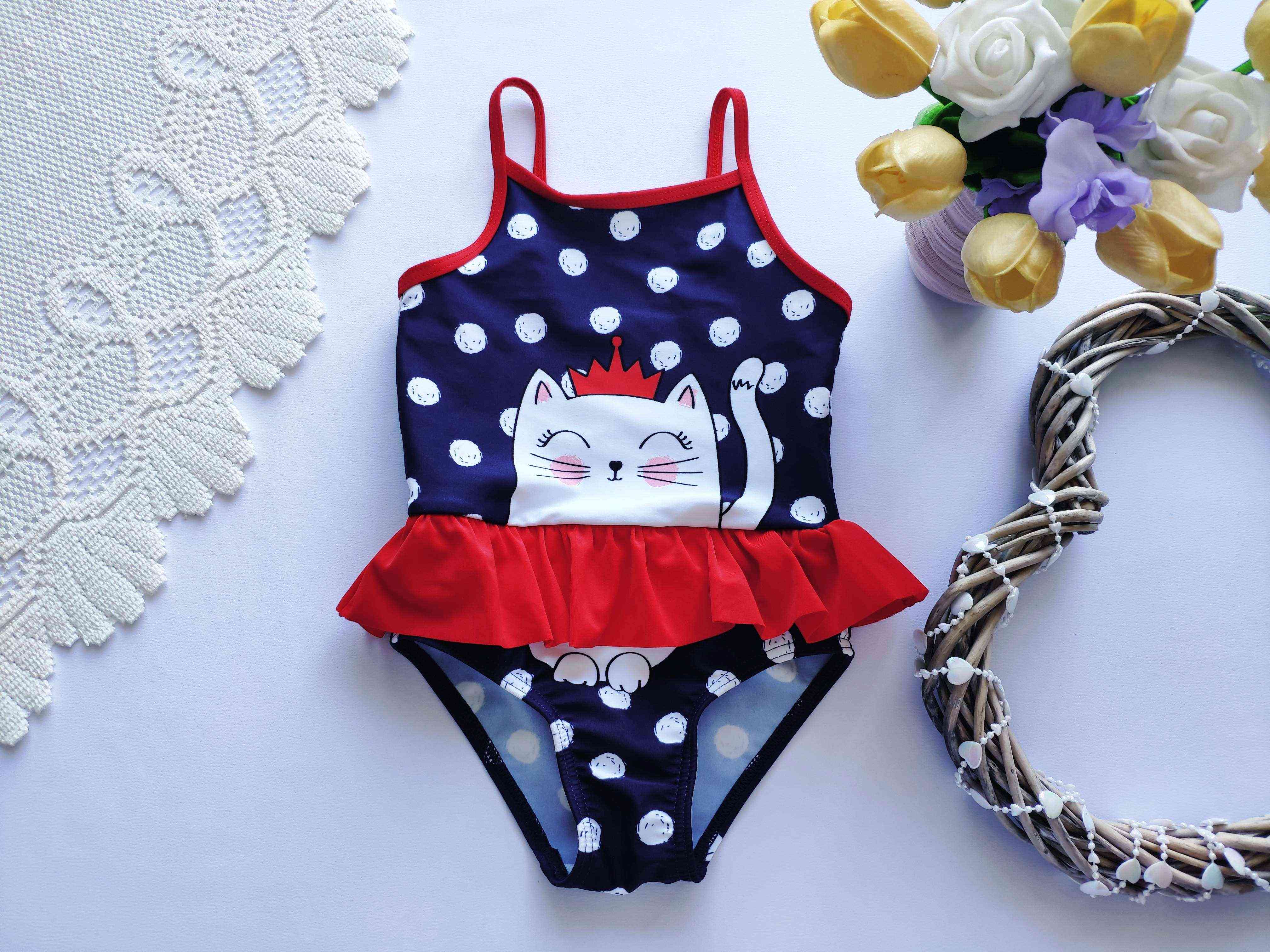 12,18 мес, рост 86 Детский купальник