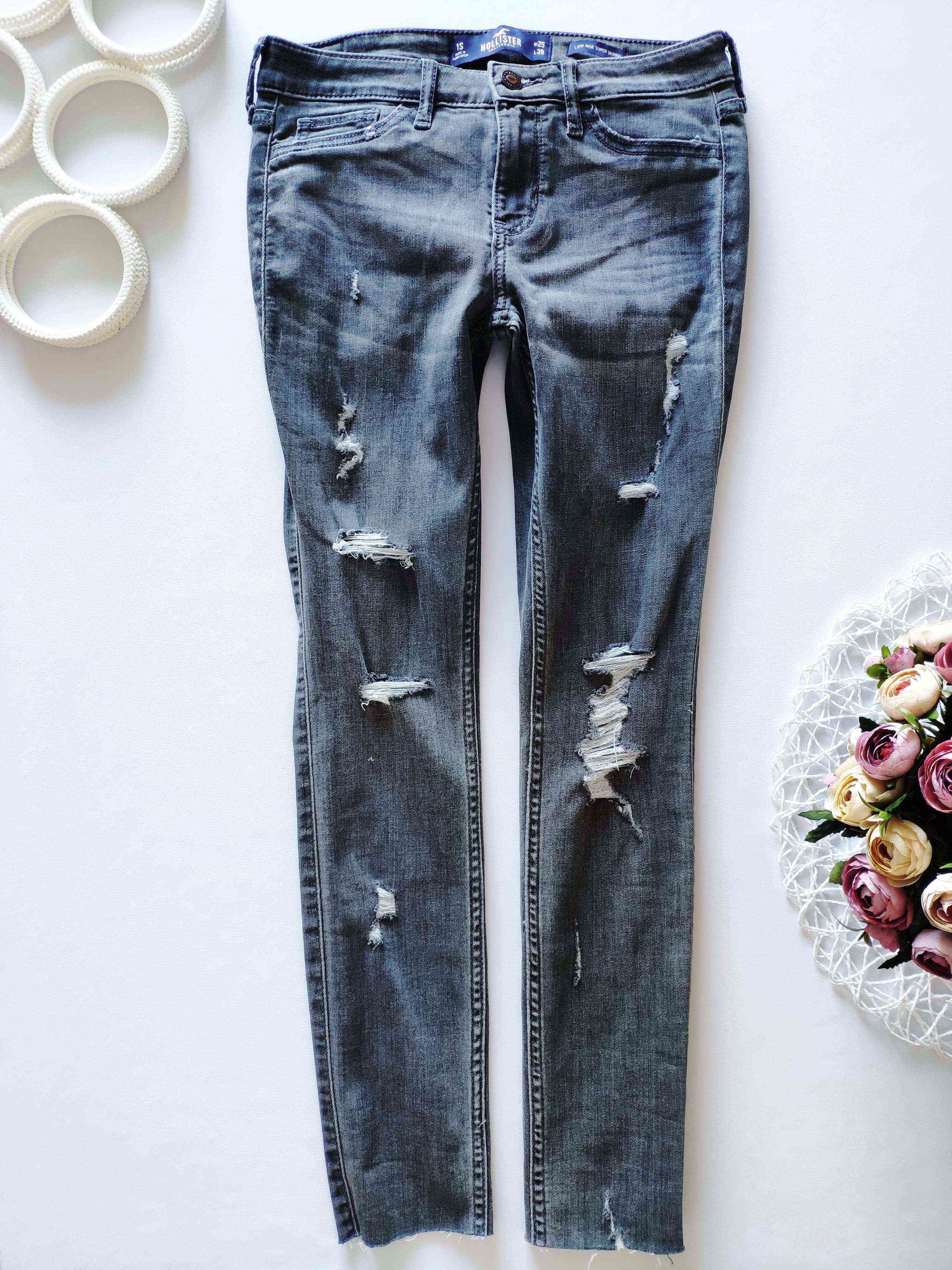 12 років, зріст 152,158+ Стрейчові рвані скінні для дівчинки