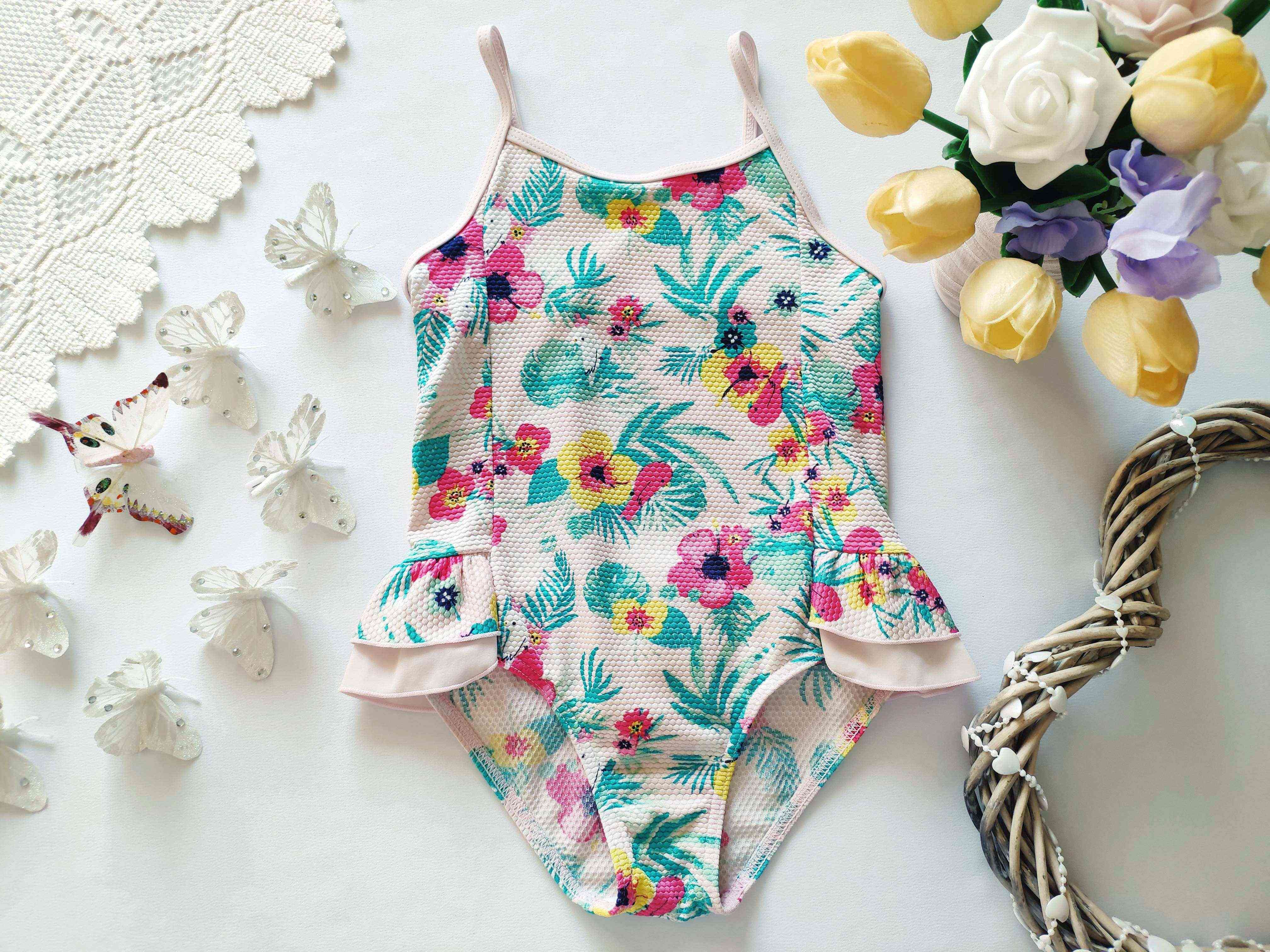 3,4 года, рост 98-104 Купальник для девочки