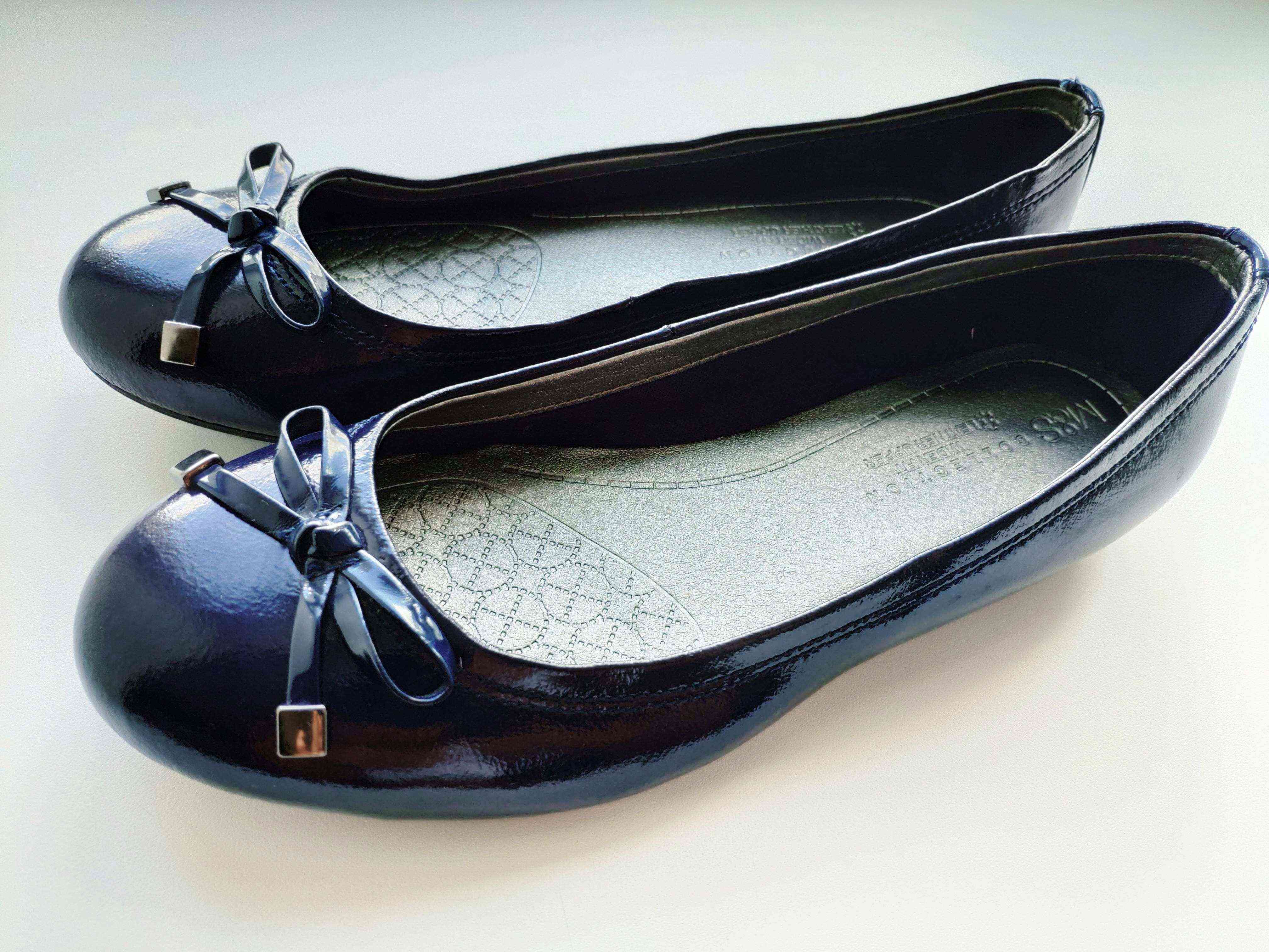 36 (24 см) Кожаные туфли