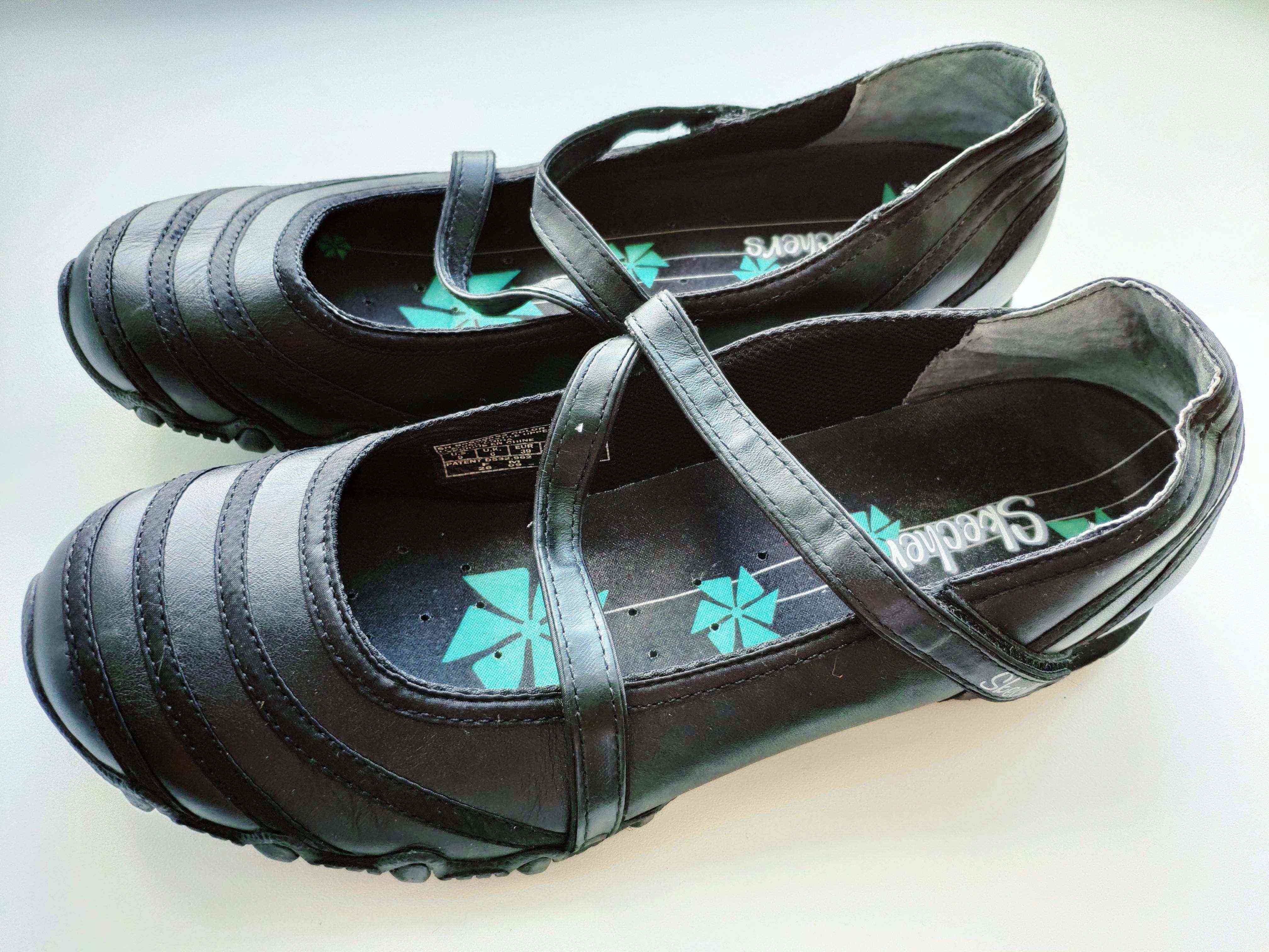 39-40 (26 см) Шкіряні жіночі балетки