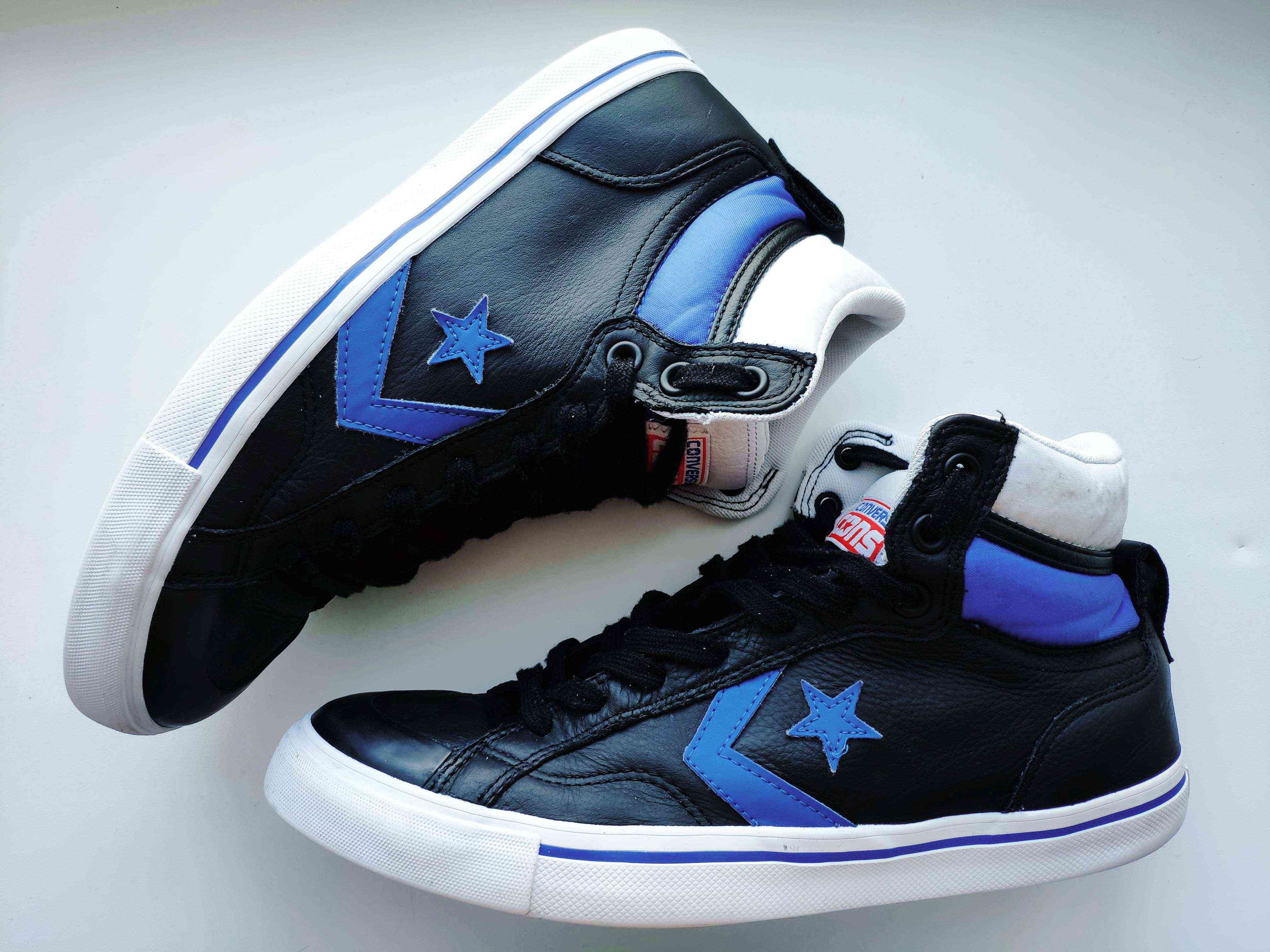 43-44 (28,5 см) Кожаные мужские хайтопы