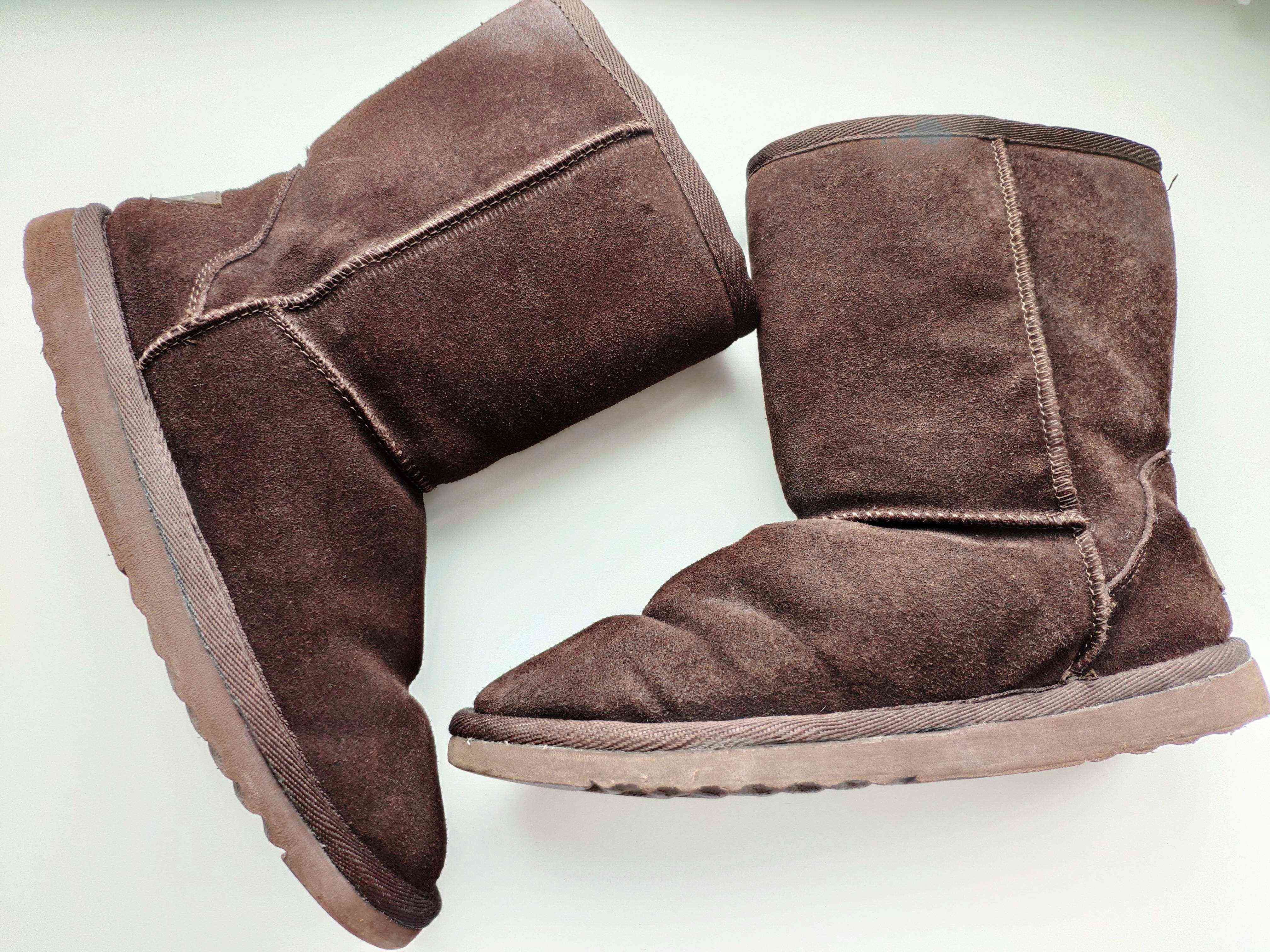 40 (26 см) Натуральные женские угги