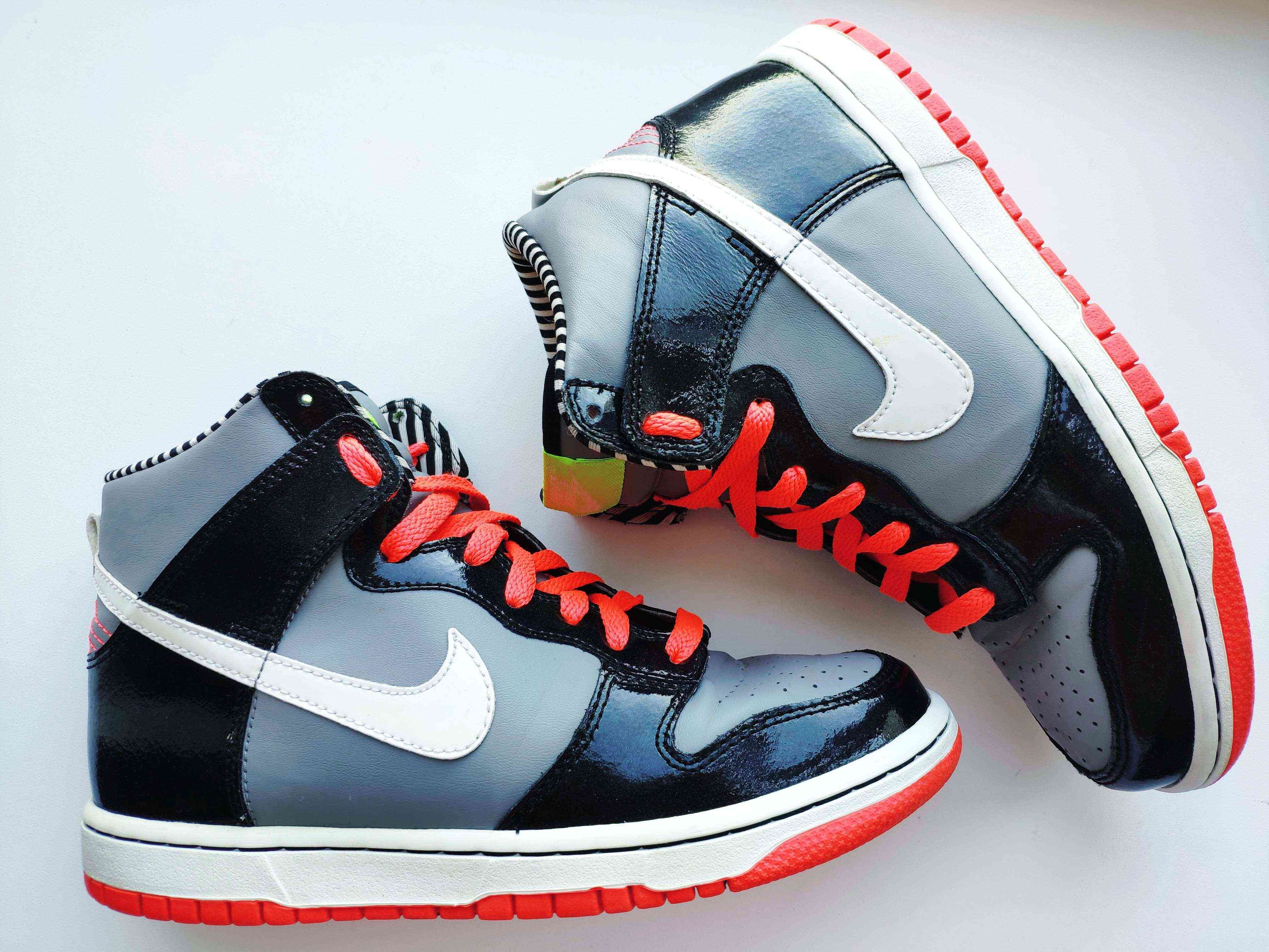 38 (24 см) Кожаные хайтопы