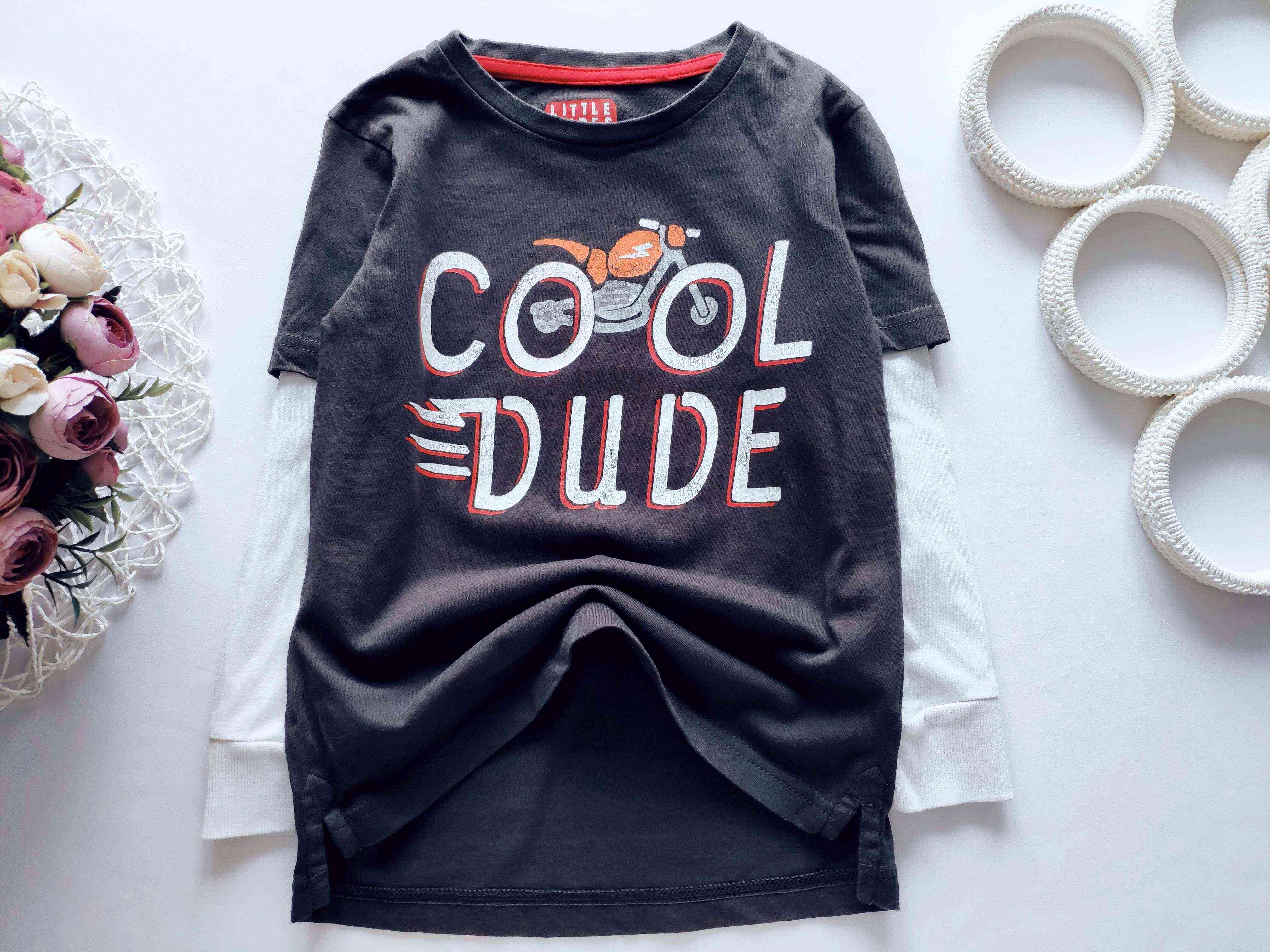 3,4 роки, зріст 98,104 Лонгслів для хлопчика