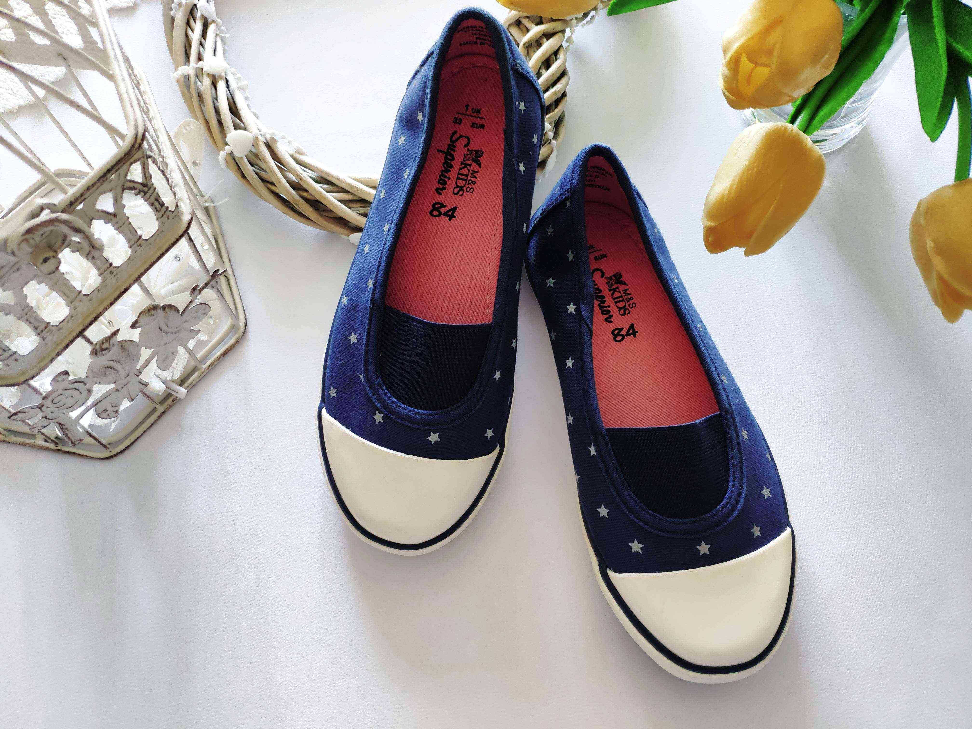 33 (21 см) Новые кеды в звездах