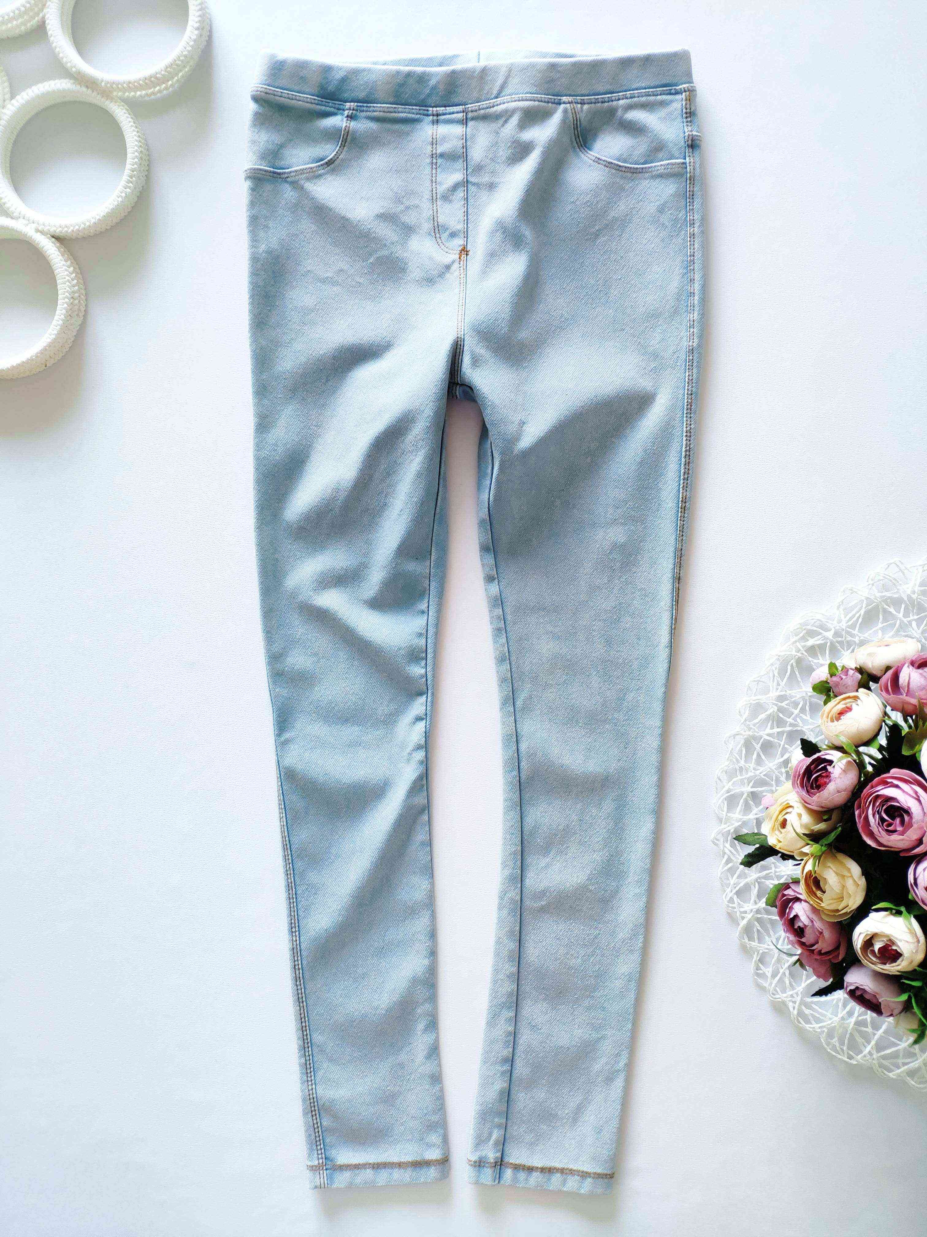 10 років, зріст 140 Джегінси для дівчинки