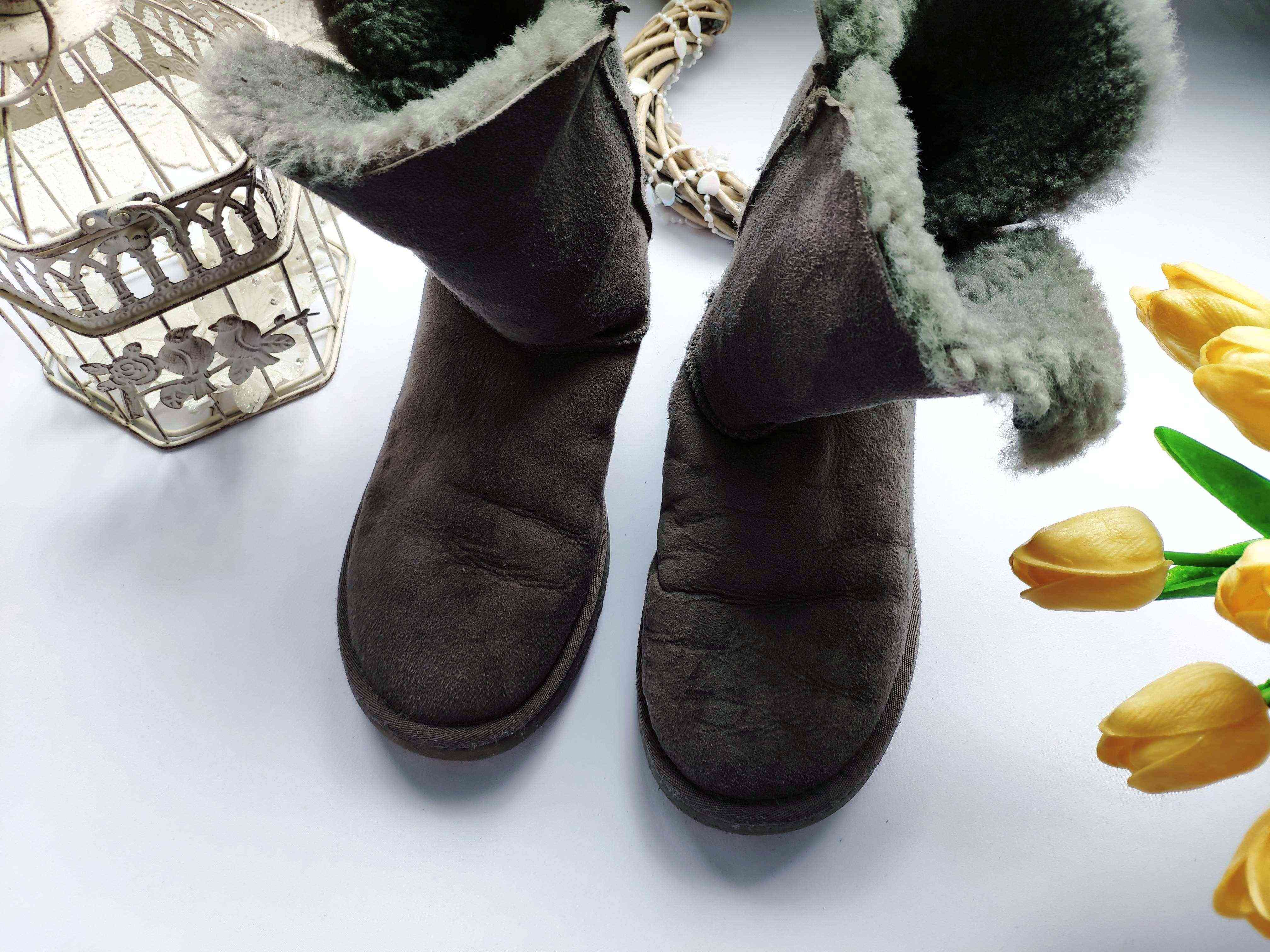 39 (25 см) Натуральные угги