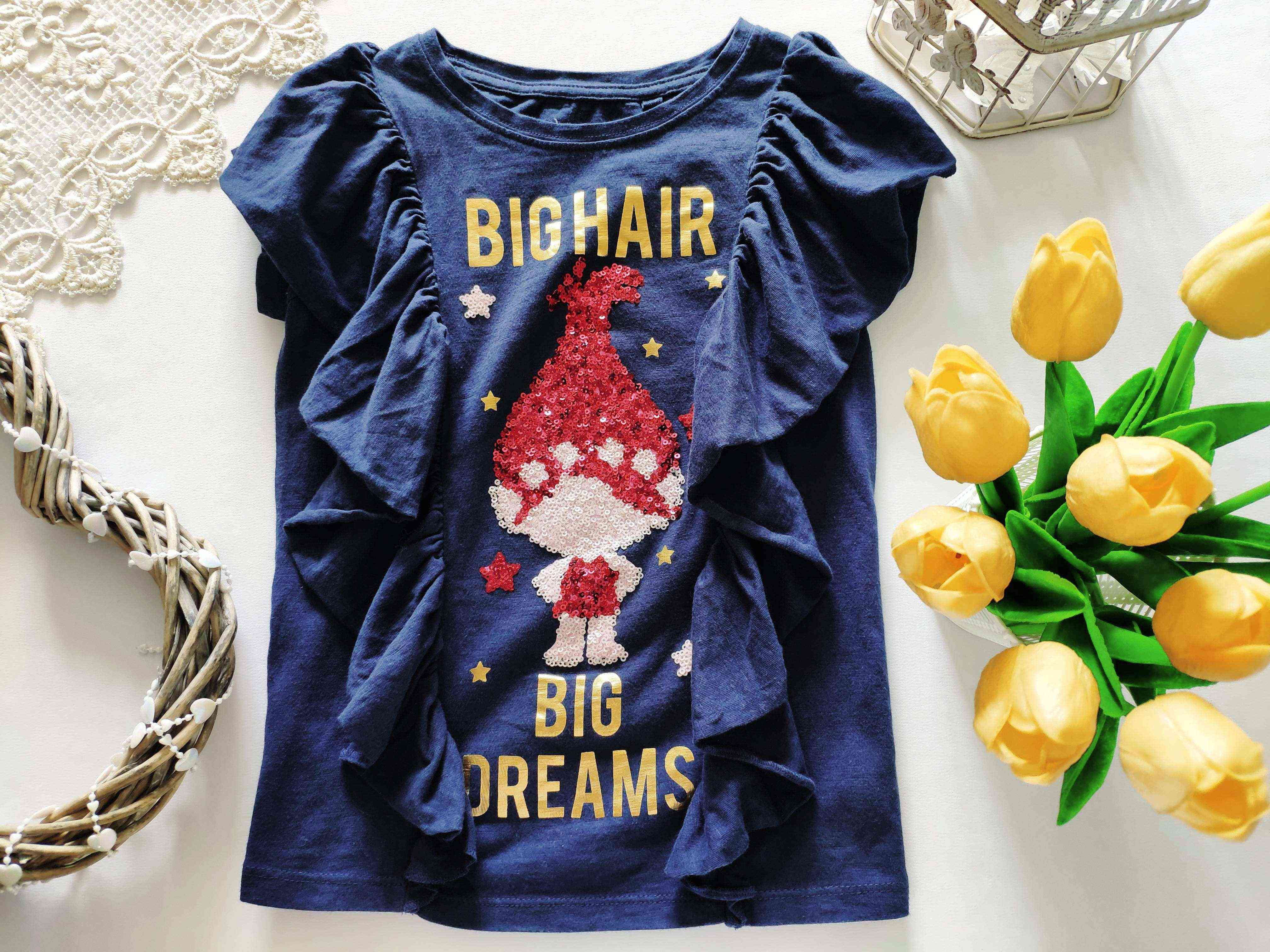 5 років, зріст 110 Футболка з паєтками