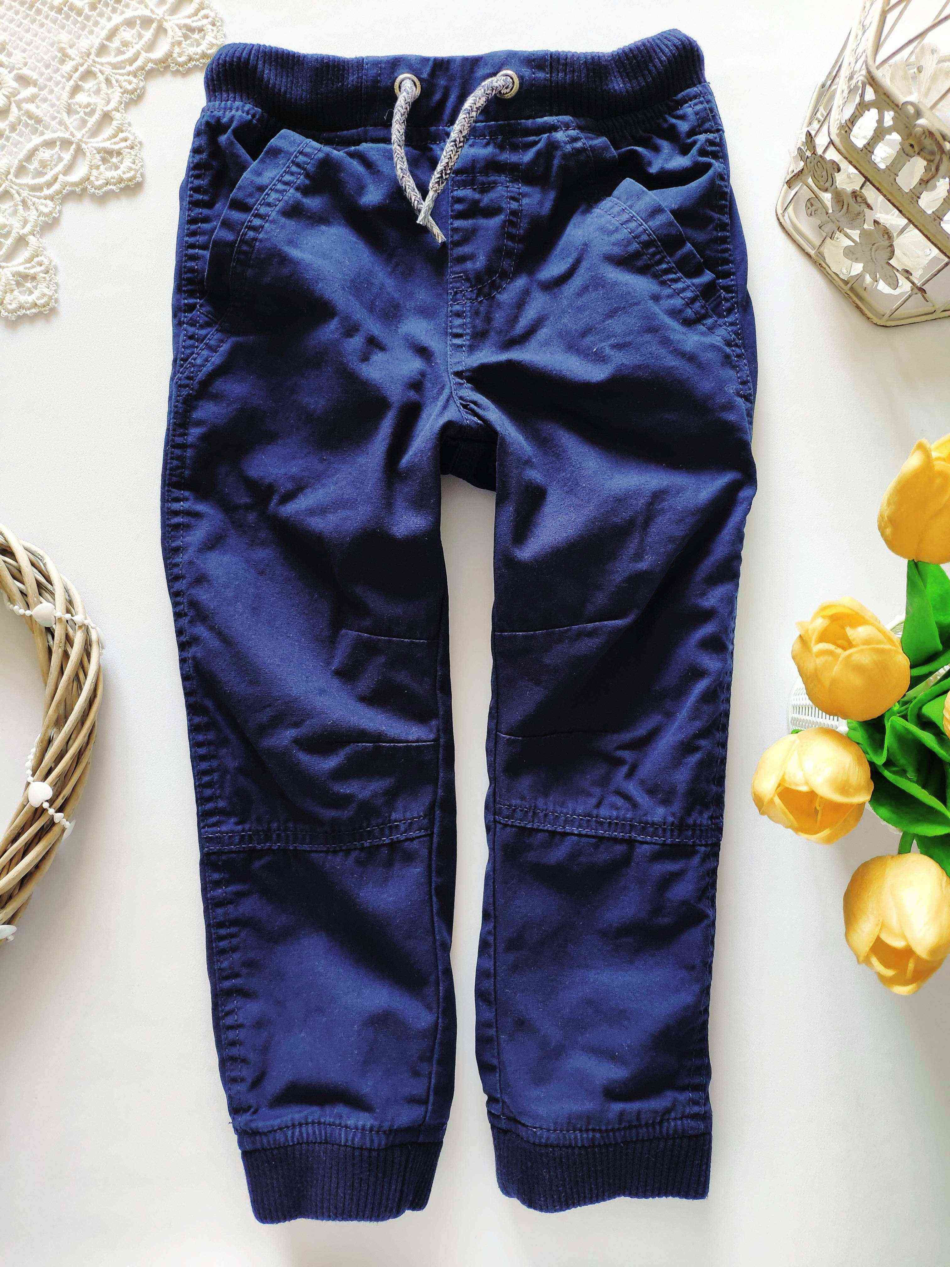 3,4 роки, зріст 104 Утеплені штани на підкладці