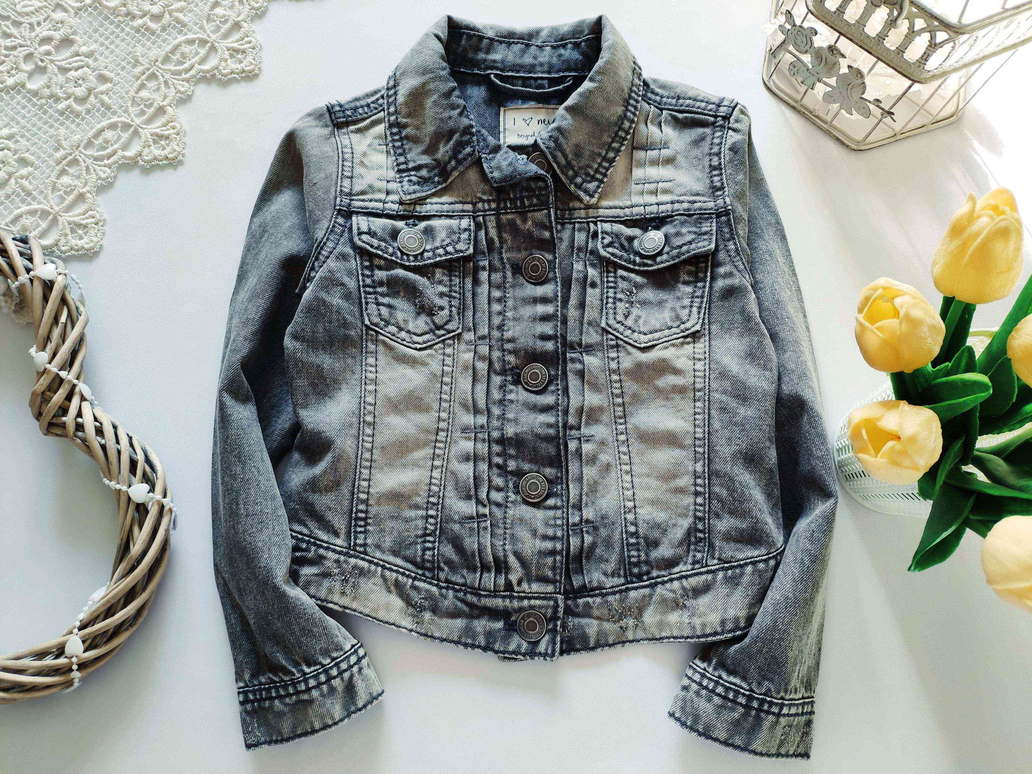 6 лет, рост 116 Джинсовка для девочки