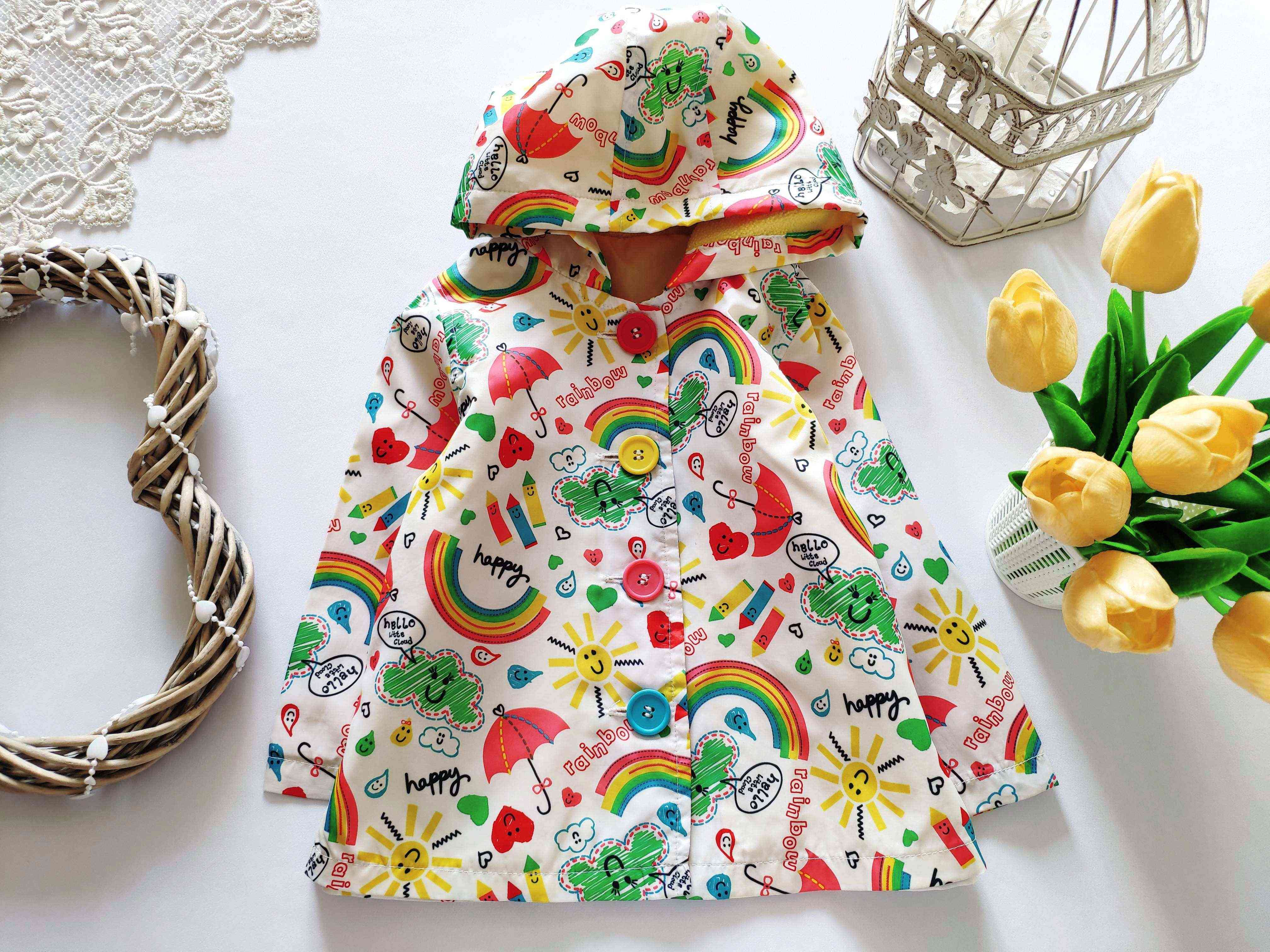 12\18 мес, рост 80\86 Легкая детская ветровка